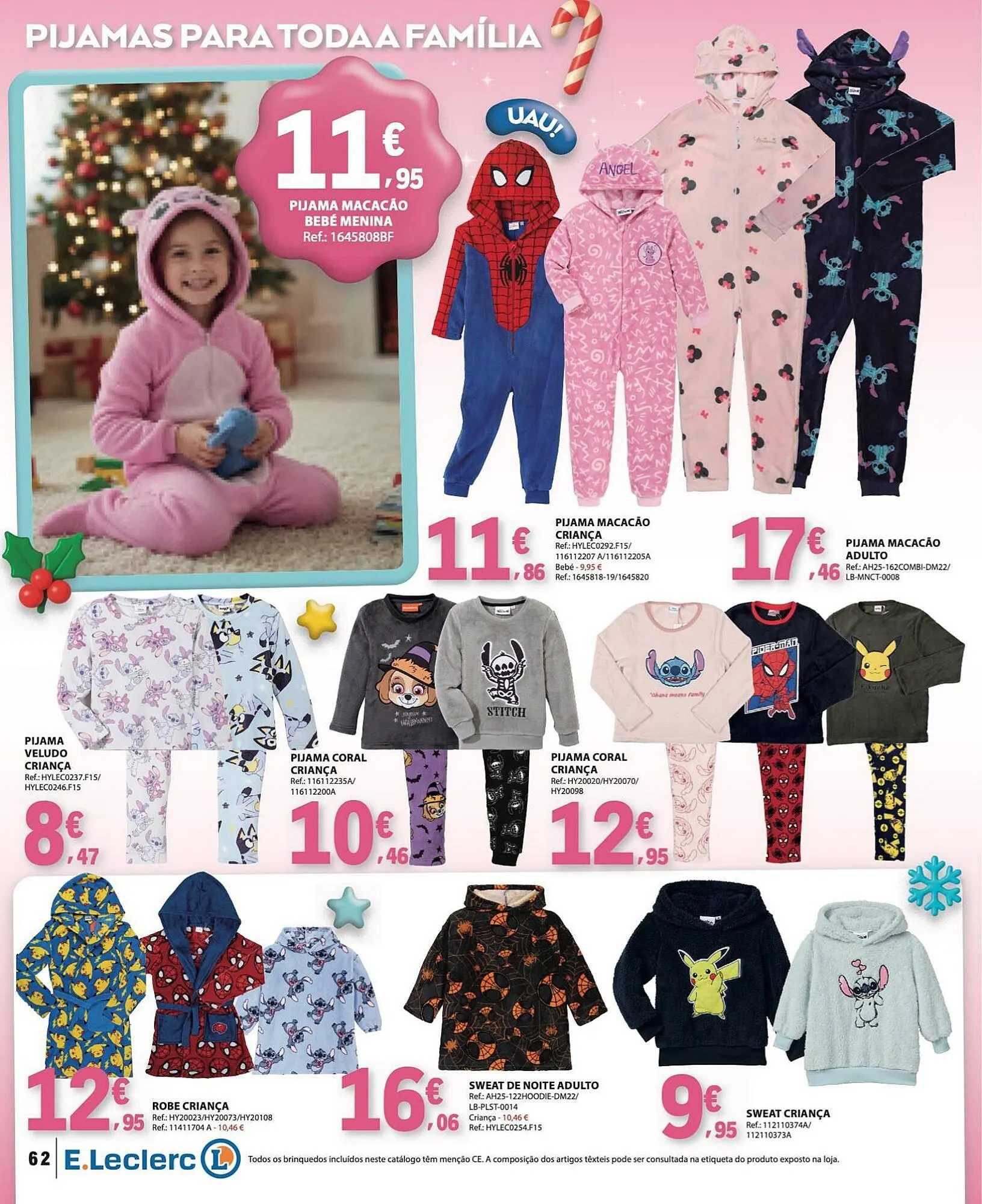 Folheto Folheto E.Leclerc de 11 de novembro até 24 de dezembro 2025 - Pagina 62
