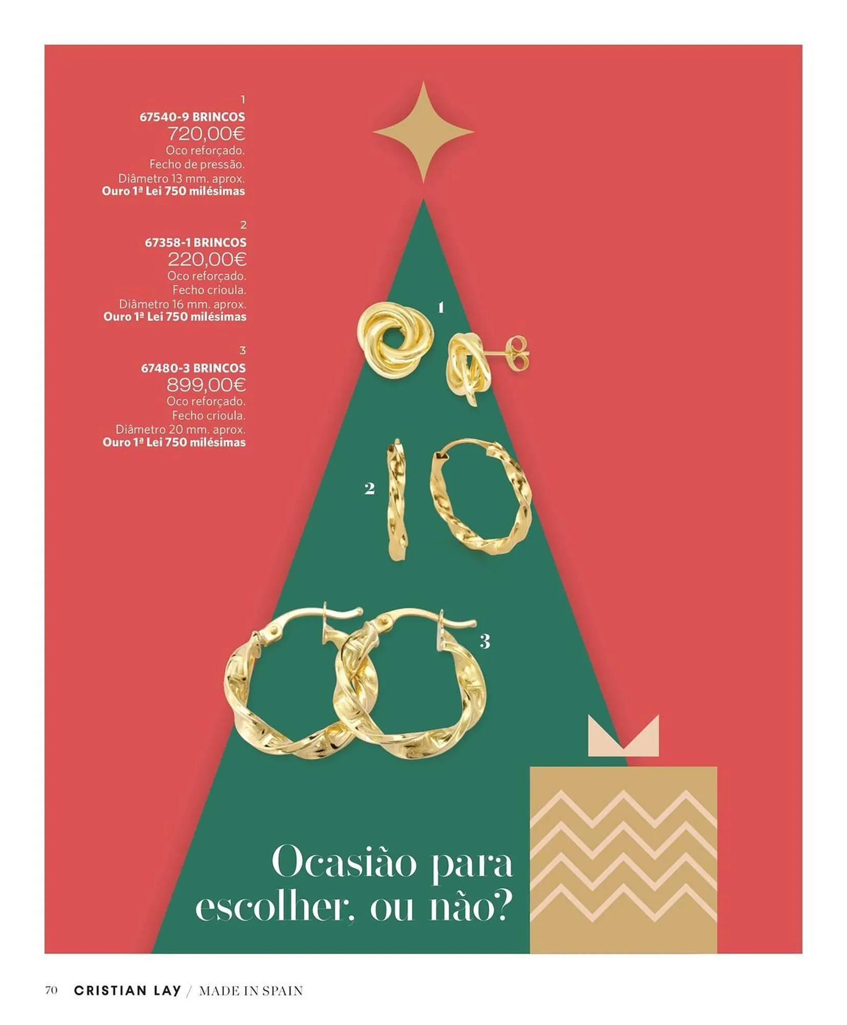 Folheto Catálogo Cristian Lay de 22 de outubro até 31 de dezembro 2025 - Pagina 70