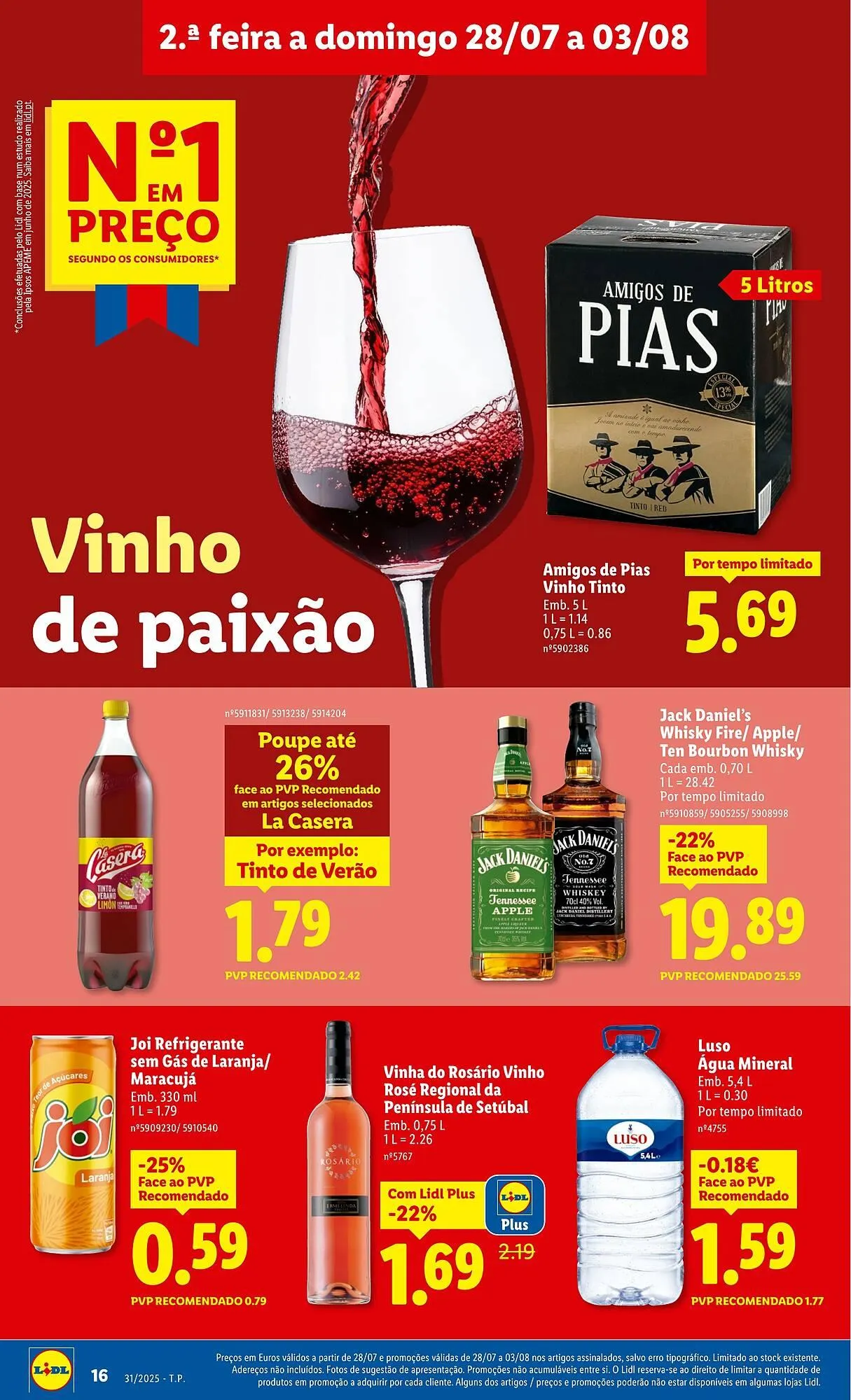 Folheto Folheto Lidl de 28 de julho até 3 de agosto 2025 - Pagina 16