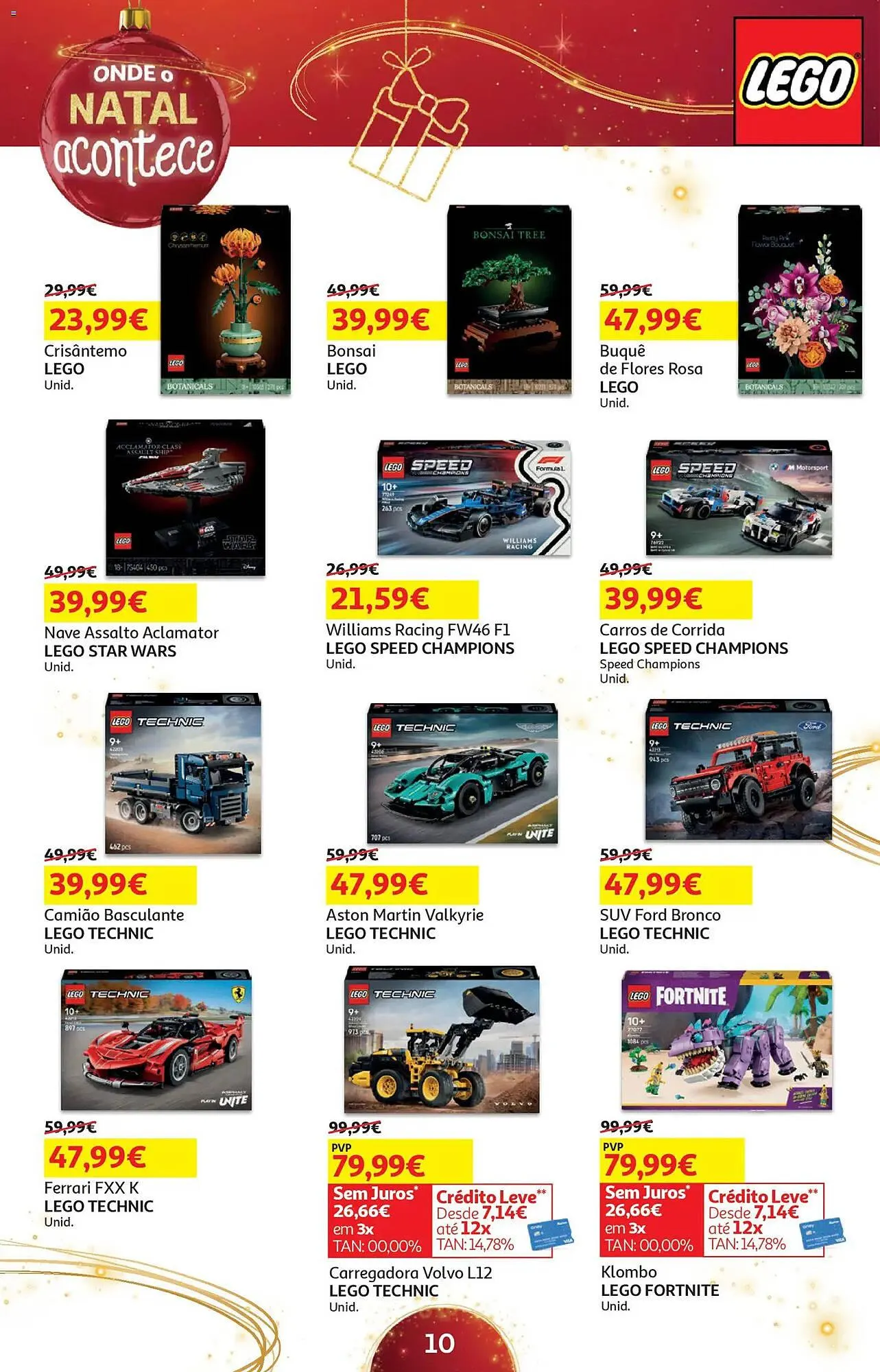 Folheto Folheto Auchan de 18 de novembro até 5 de dezembro 2025 - Pagina 10