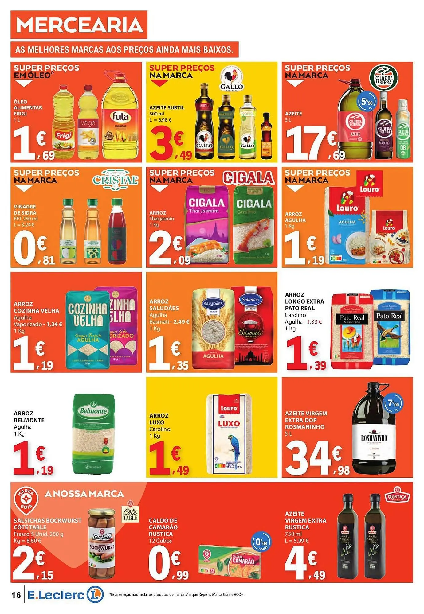 Folheto Folheto E.Leclerc de 12 de fevereiro até 18 de fevereiro 2026 - Pagina 16