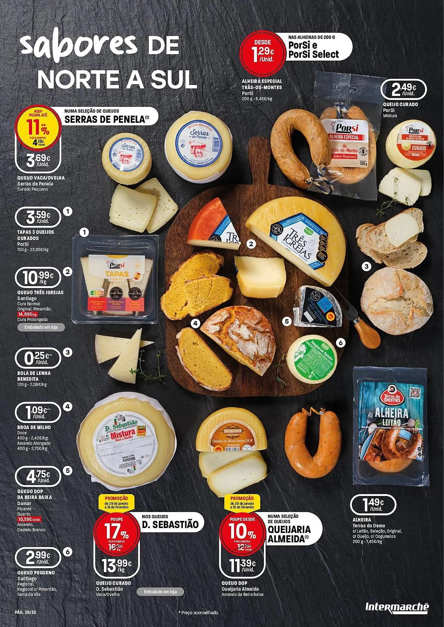 Folheto Folheto Intermarché de 29 de janeiro até 18 de fevereiro 2026 - Pagina 28