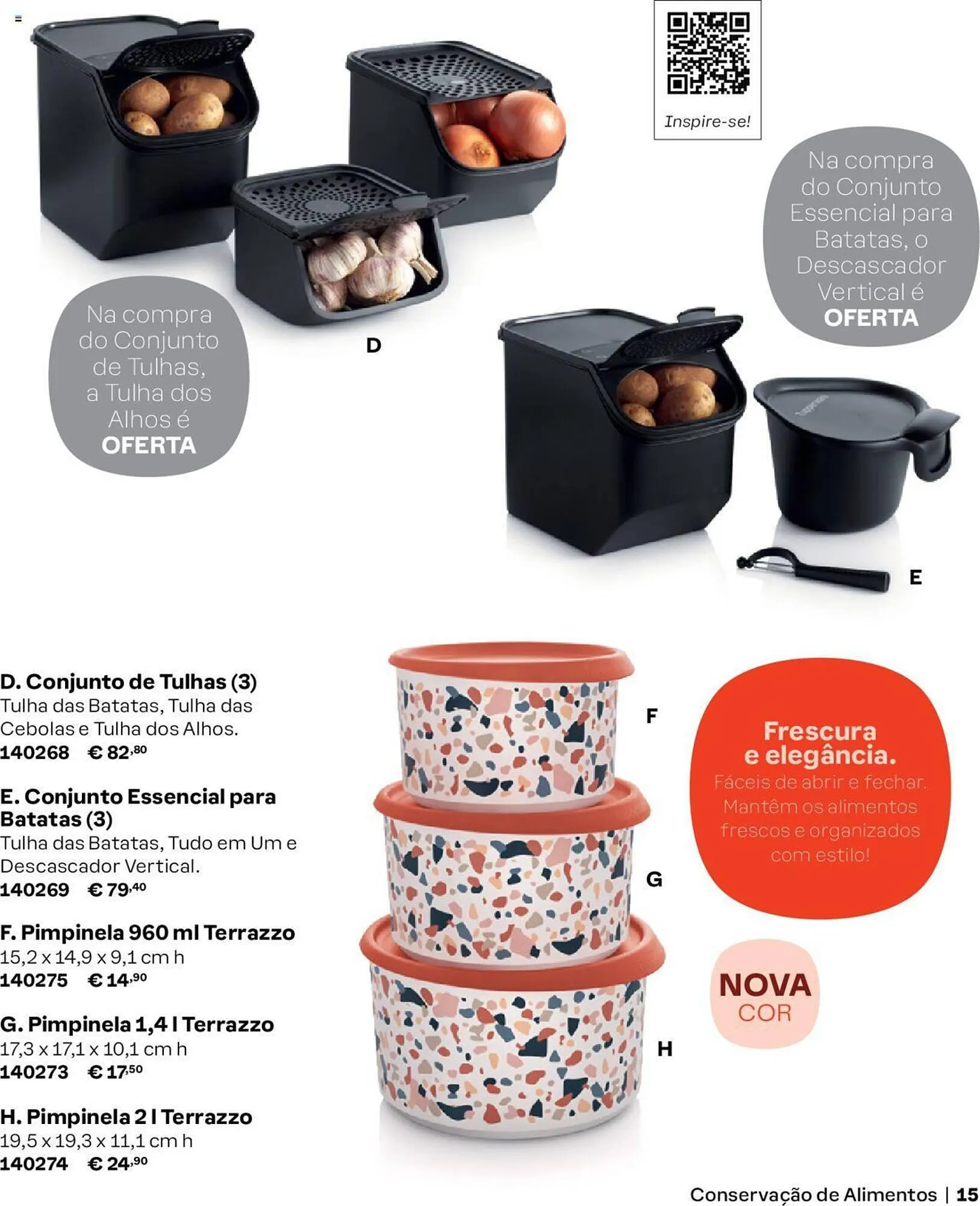 Folheto Folheto Tupperware de 5 de março até 31 de agosto 2024 - Pagina 15