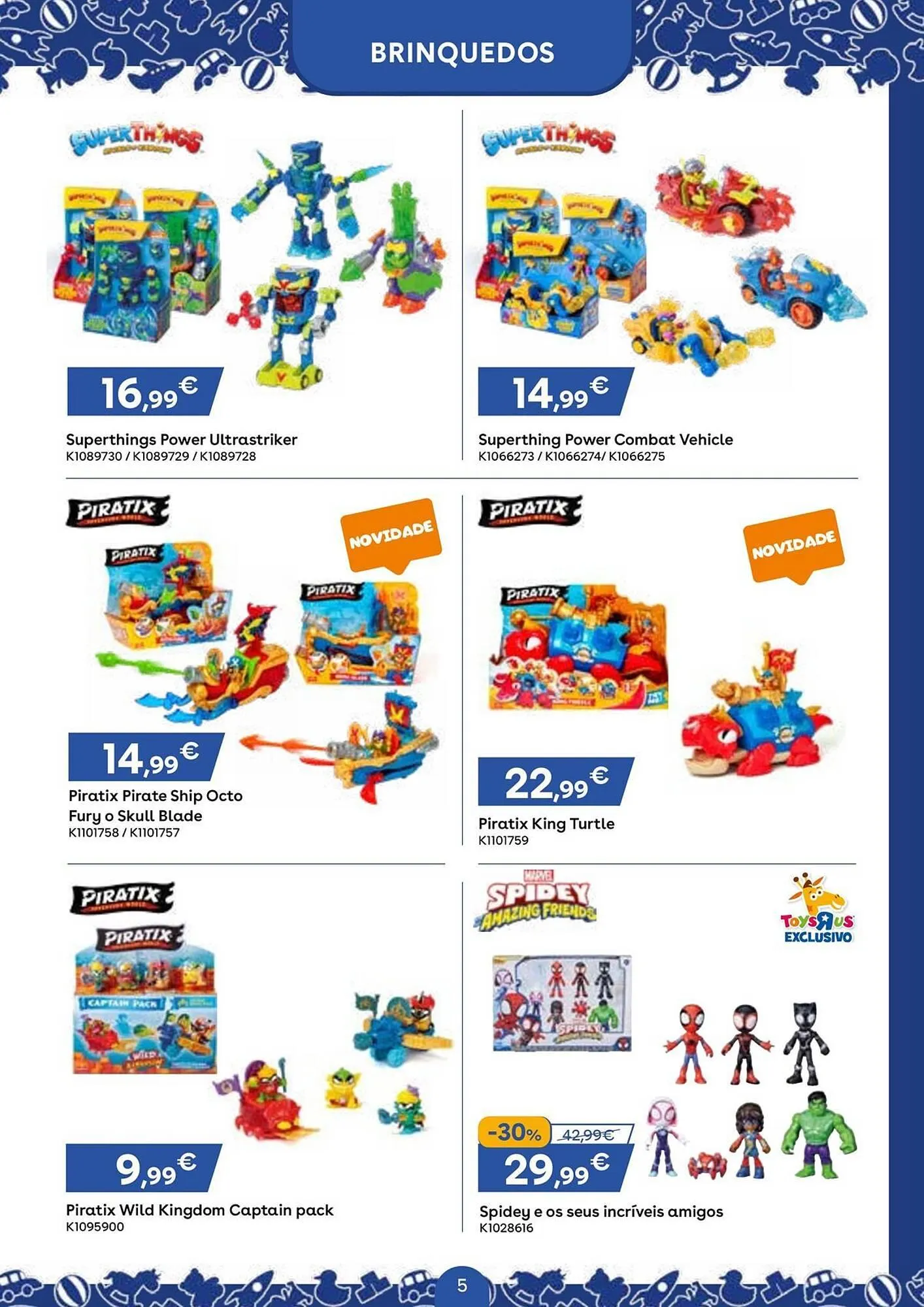 Folheto Catálogo Toys R Us de 5 de março até 25 de março 2026 - Pagina 5