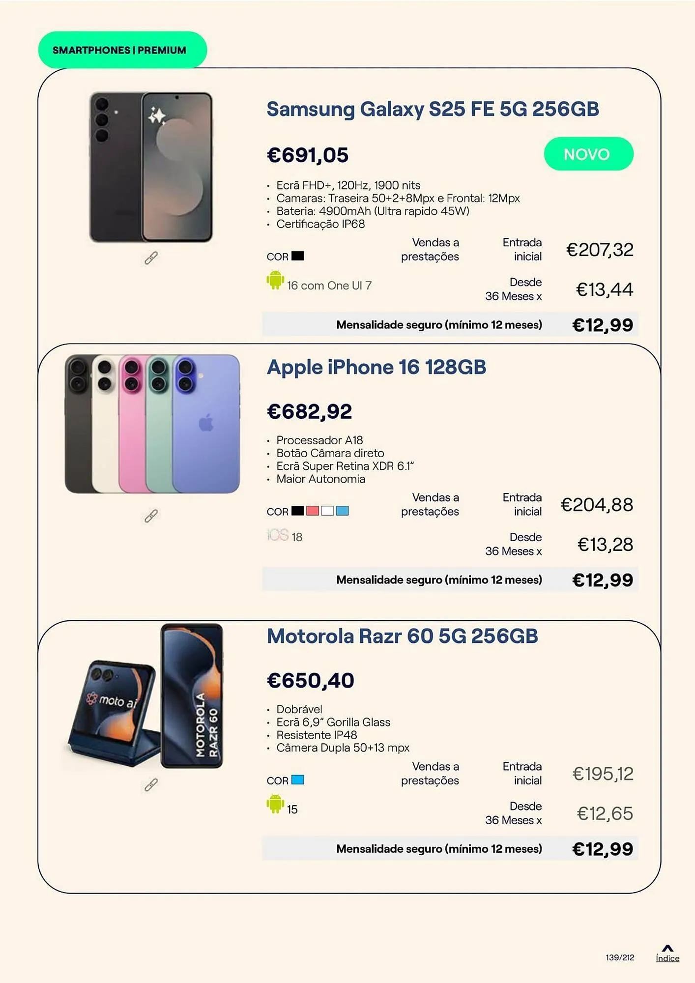 Folheto Catálogo MEO de 20 de outubro até 31 de dezembro 2025 - Pagina 139