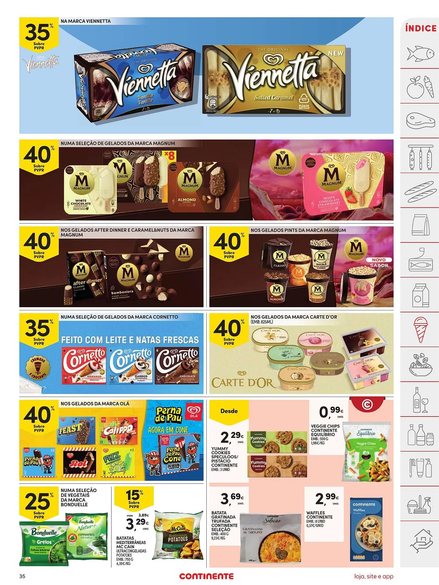 Folheto Folheto Continente de 6 de janeiro até 12 de janeiro 2026 - Pagina 35