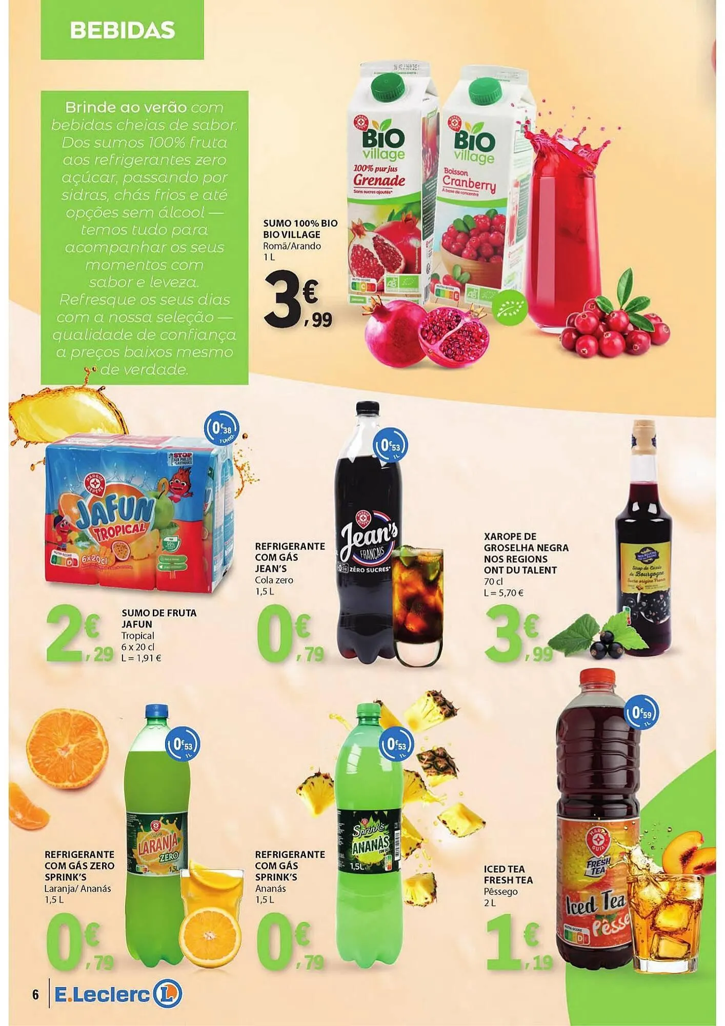 Folheto Folheto E.Leclerc de 1 de julho até 31 de julho 2025 - Pagina 6