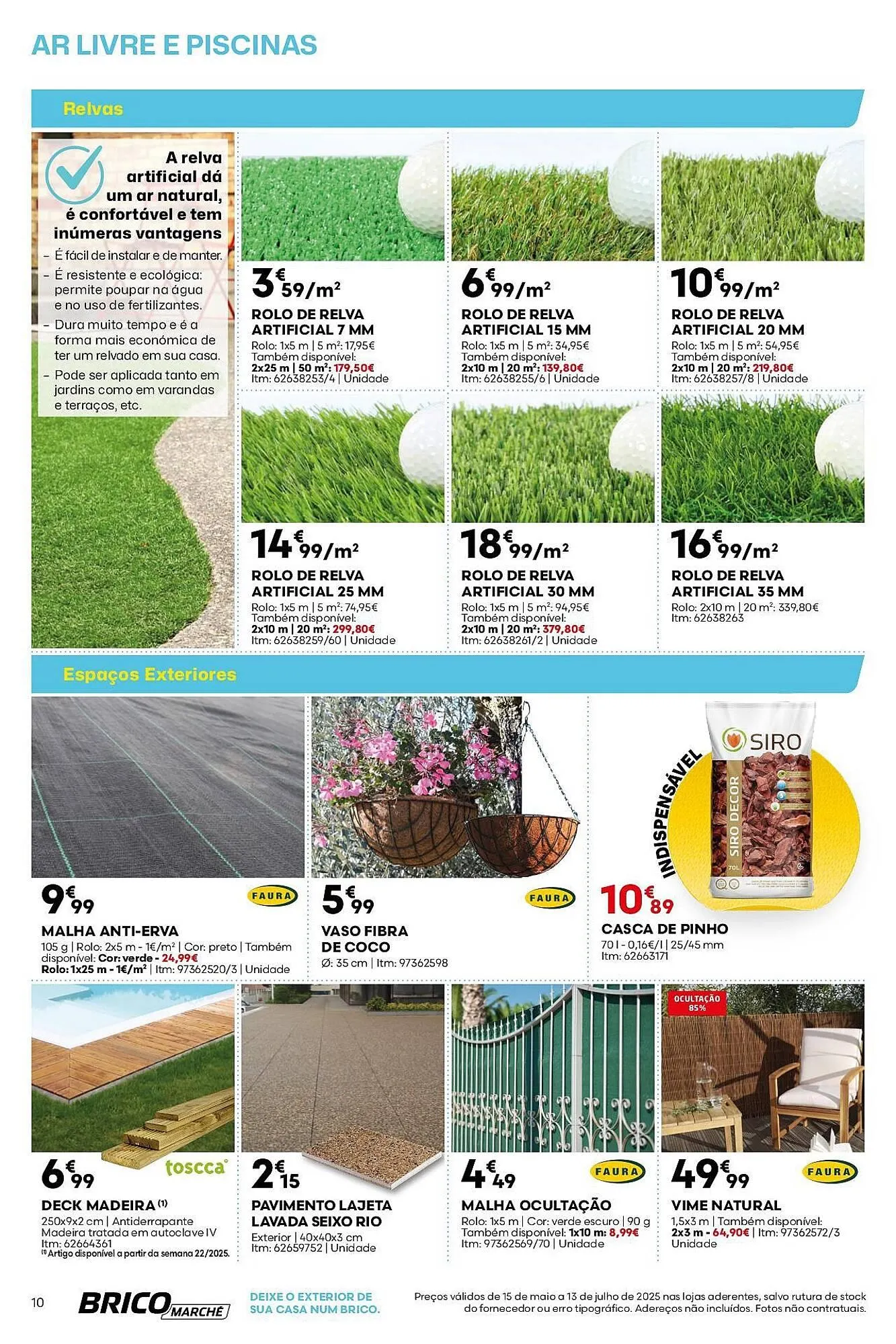Folheto Folheto Bricomarché de 15 de maio até 13 de julho 2025 - Pagina 10
