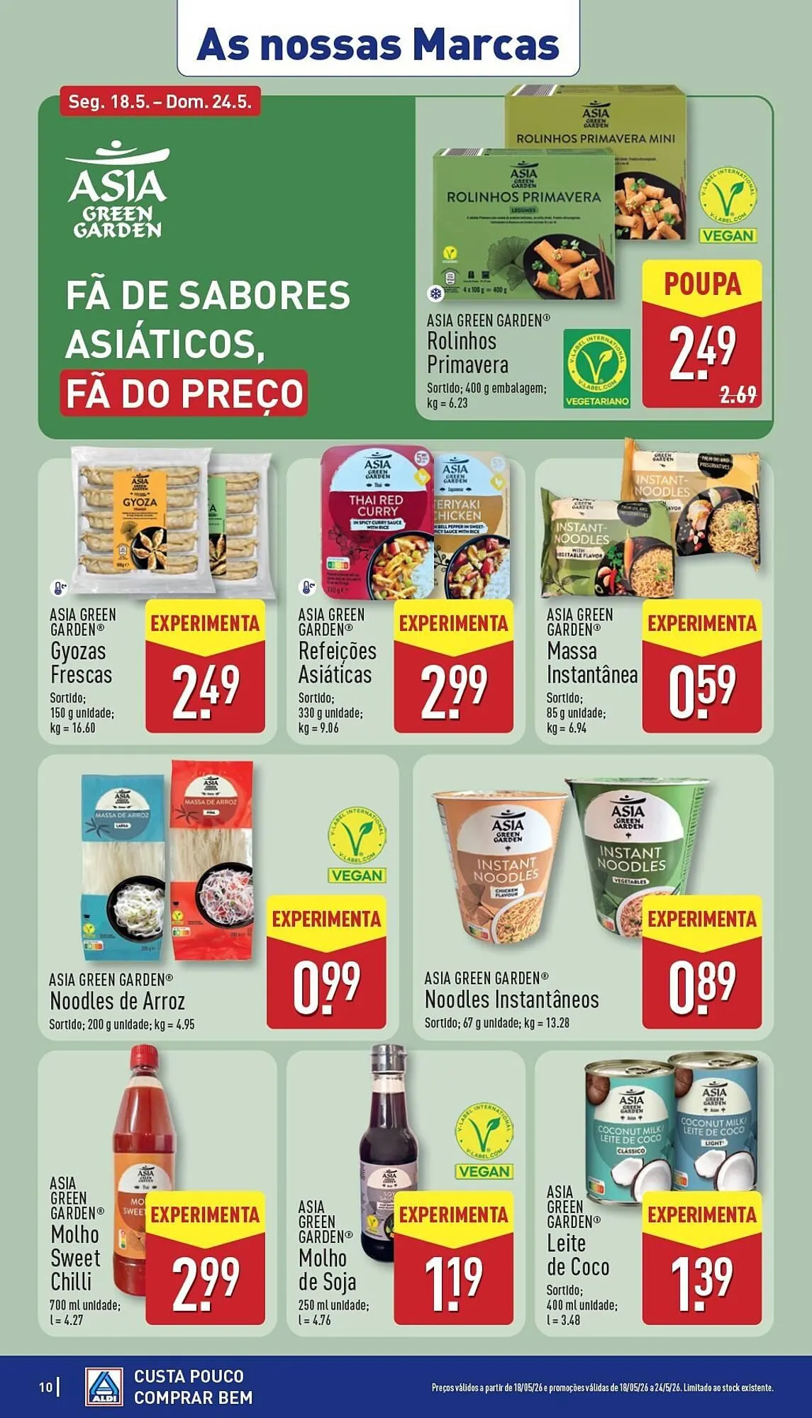 Folheto Folheto ALDI de 18 de maio até 24 de maio 2026 - Pagina 10