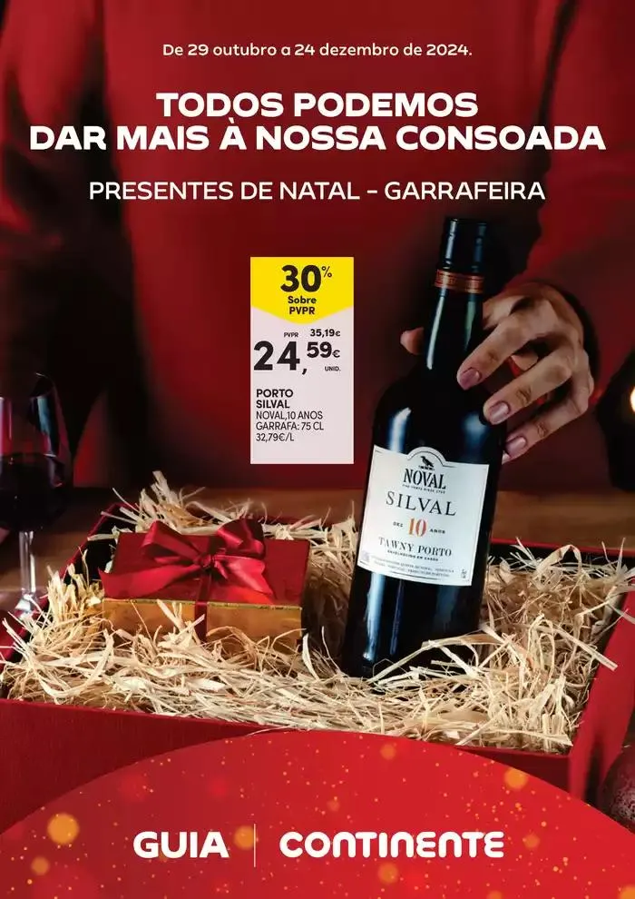 Folheto Presentes de Natal- Garrafeira de 29 de outubro até 24 de dezembro 2024 - Pagina 1