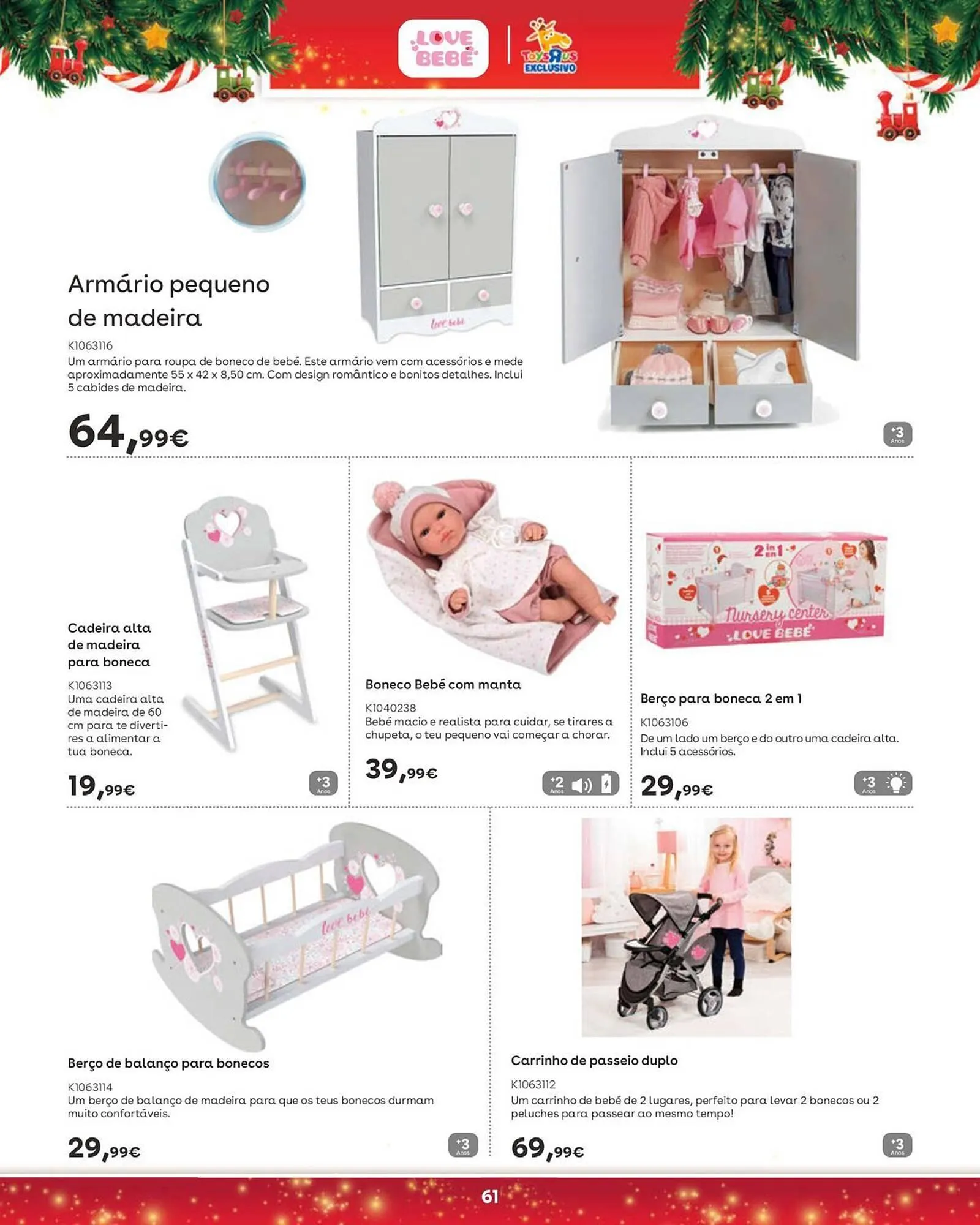 Folheto Catálogo Toys R Us de 5 de novembro até 5 de janeiro 2026 - Pagina 61