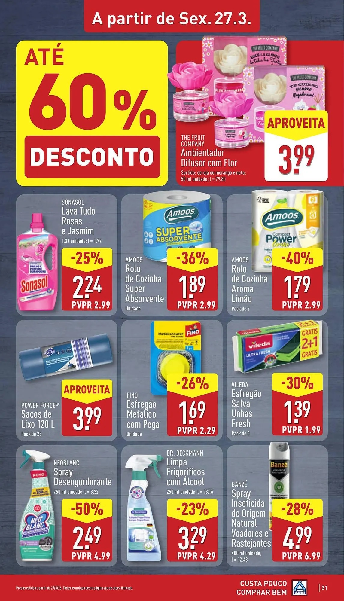 Folheto Folheto ALDI de 23 de março até 29 de março 2026 - Pagina 31