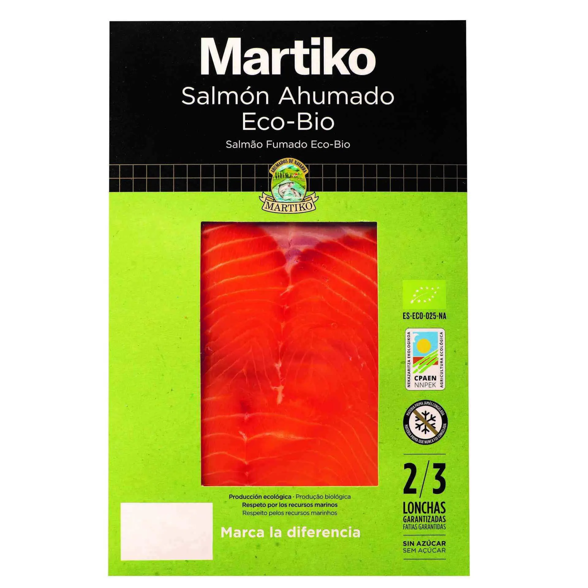 Salmão Fumado da Noruega Eco Biológico