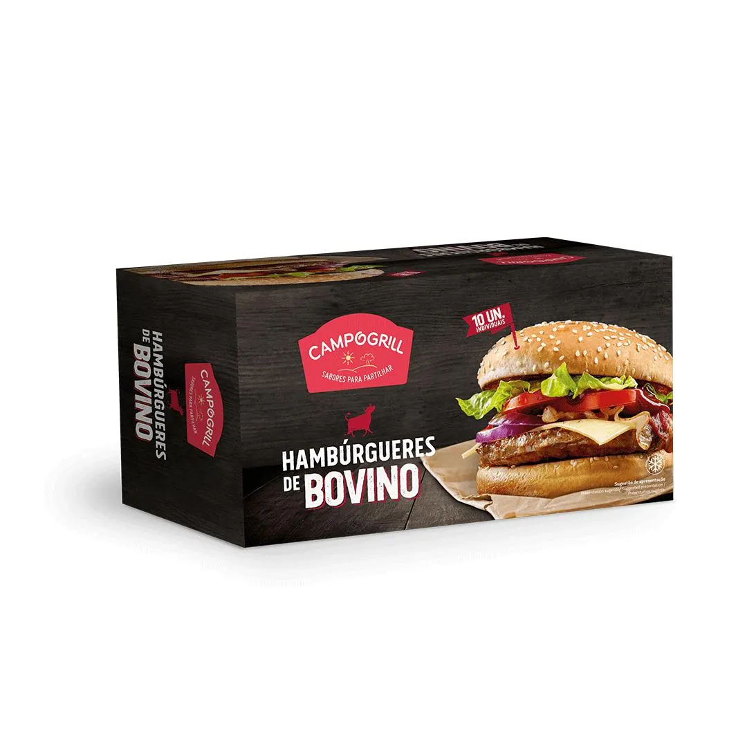 Hambúrguer de Peru - Caixa 10un.