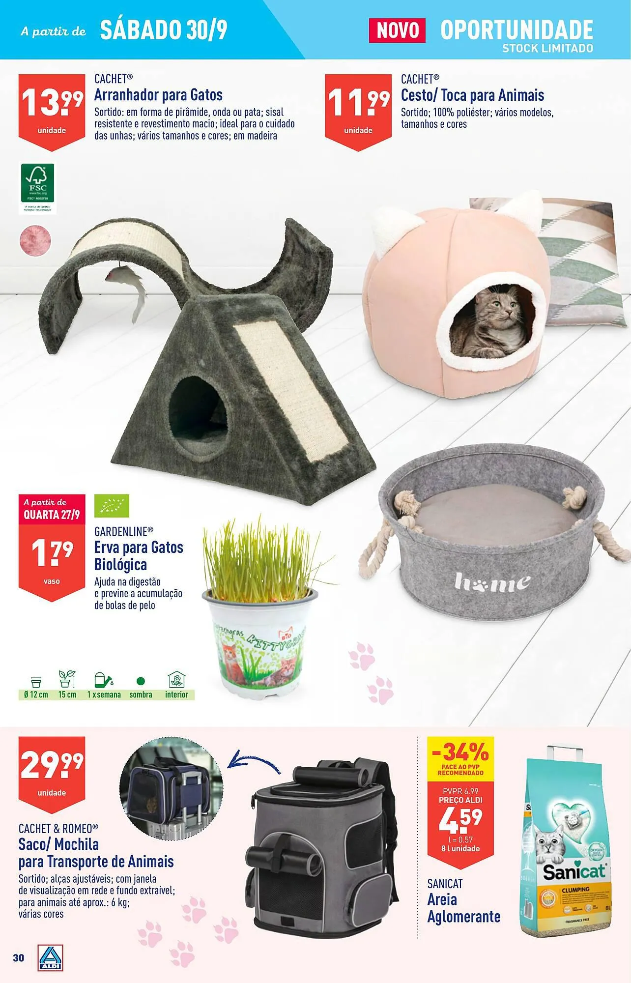 Folheto Folheto ALDI de 27 de setembro até 3 de outubro 2023 - Pagina 30