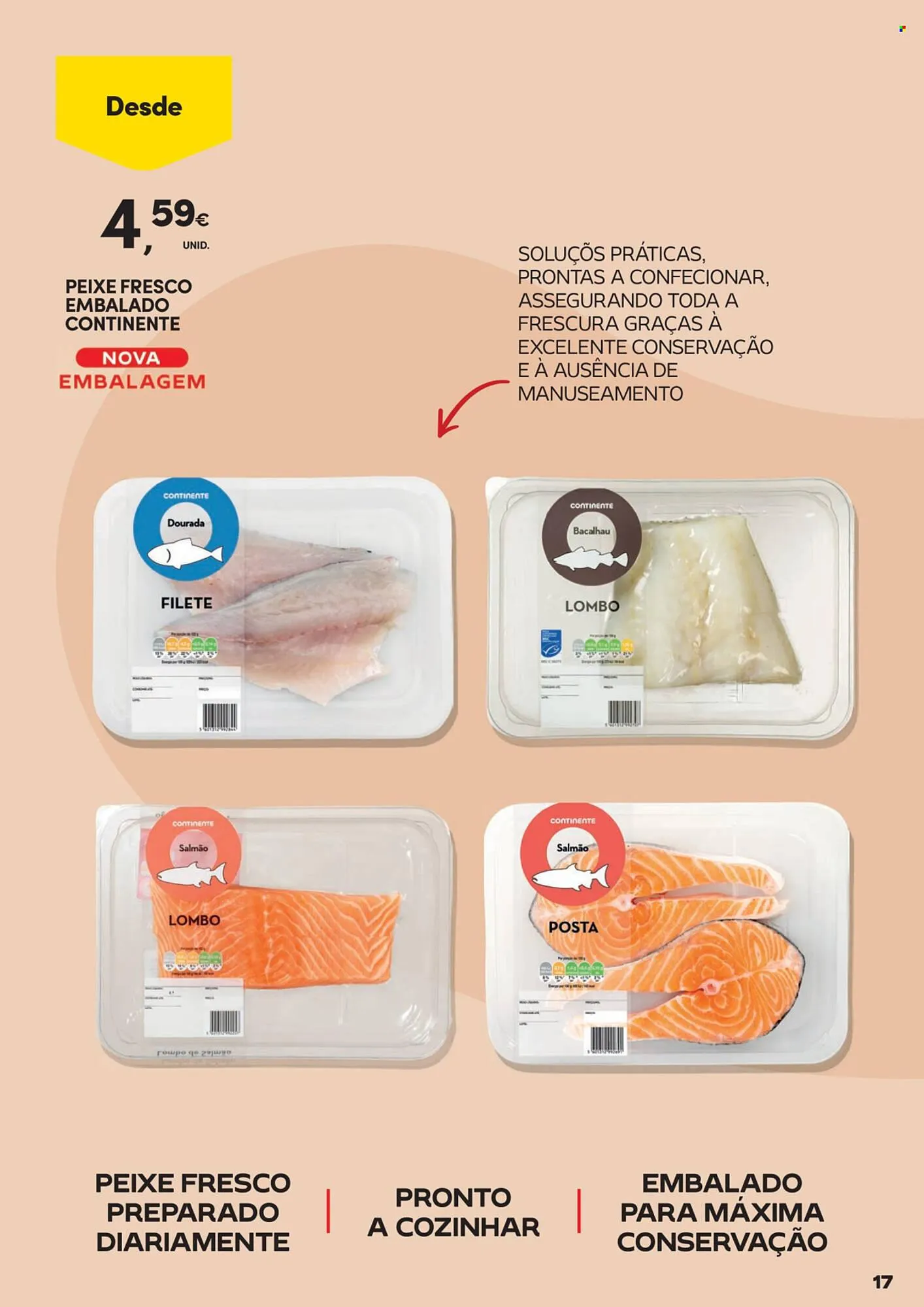 Folheto Folheto Continente de 17 de abril até 29 de junho 2025 - Pagina 17