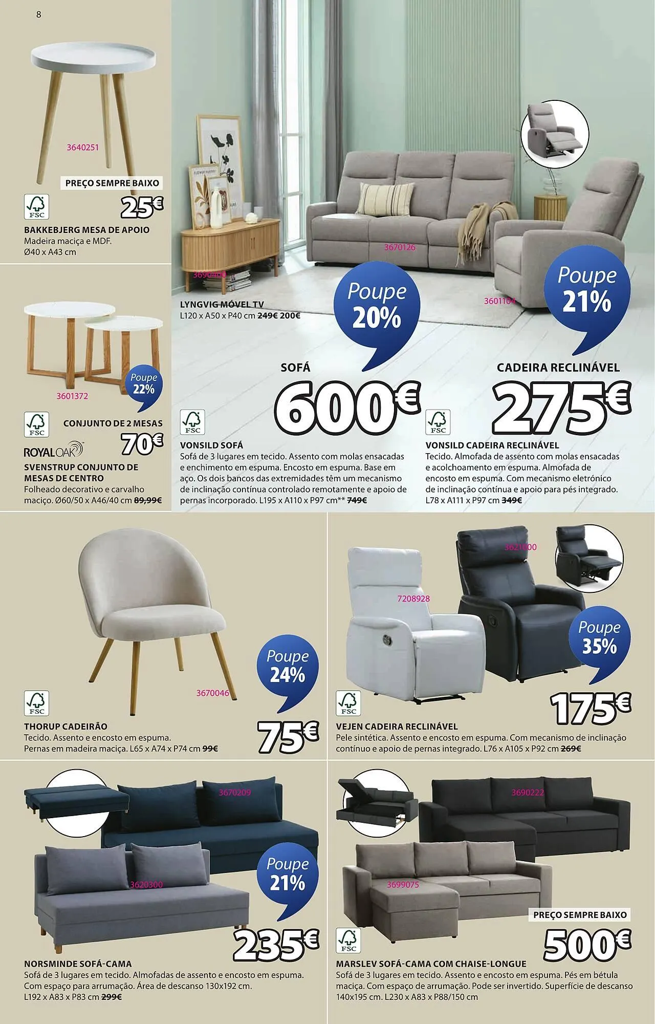 Folheto Folheto JYSK de 1 de maio até 11 de junho 2025 - Pagina 8