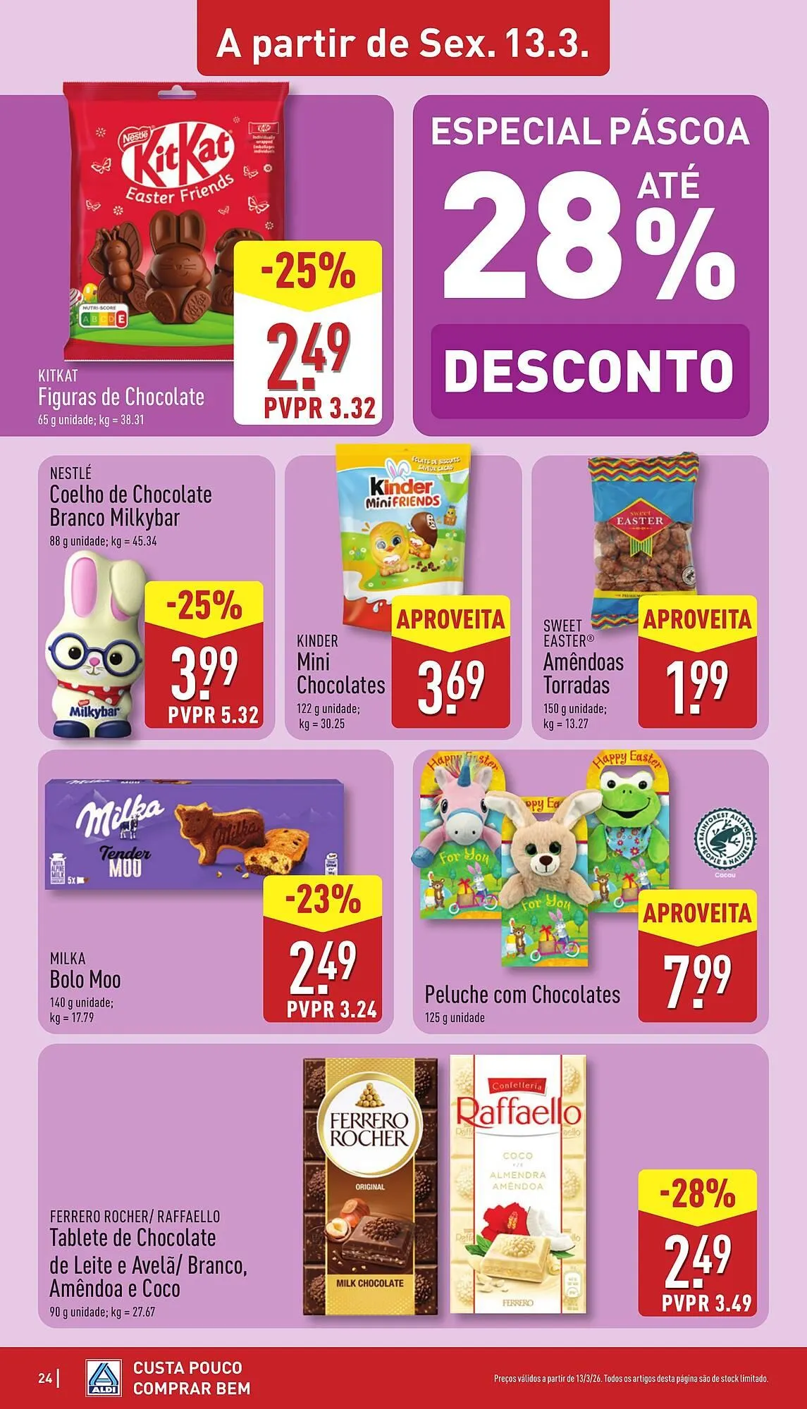 Folheto Folheto ALDI de 9 de março até 15 de março 2026 - Pagina 24