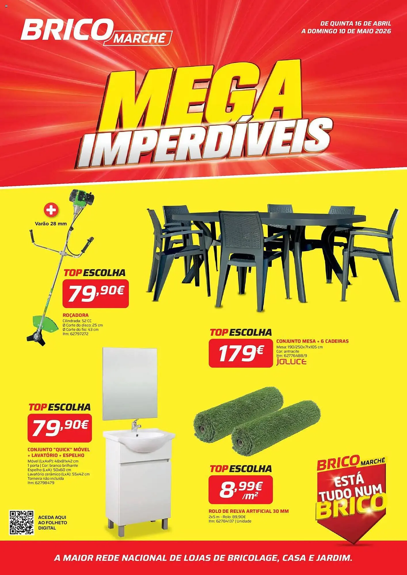 Folheto Folheto Bricomarché de 16 de abril até 11 de maio 2026 - Pagina 1