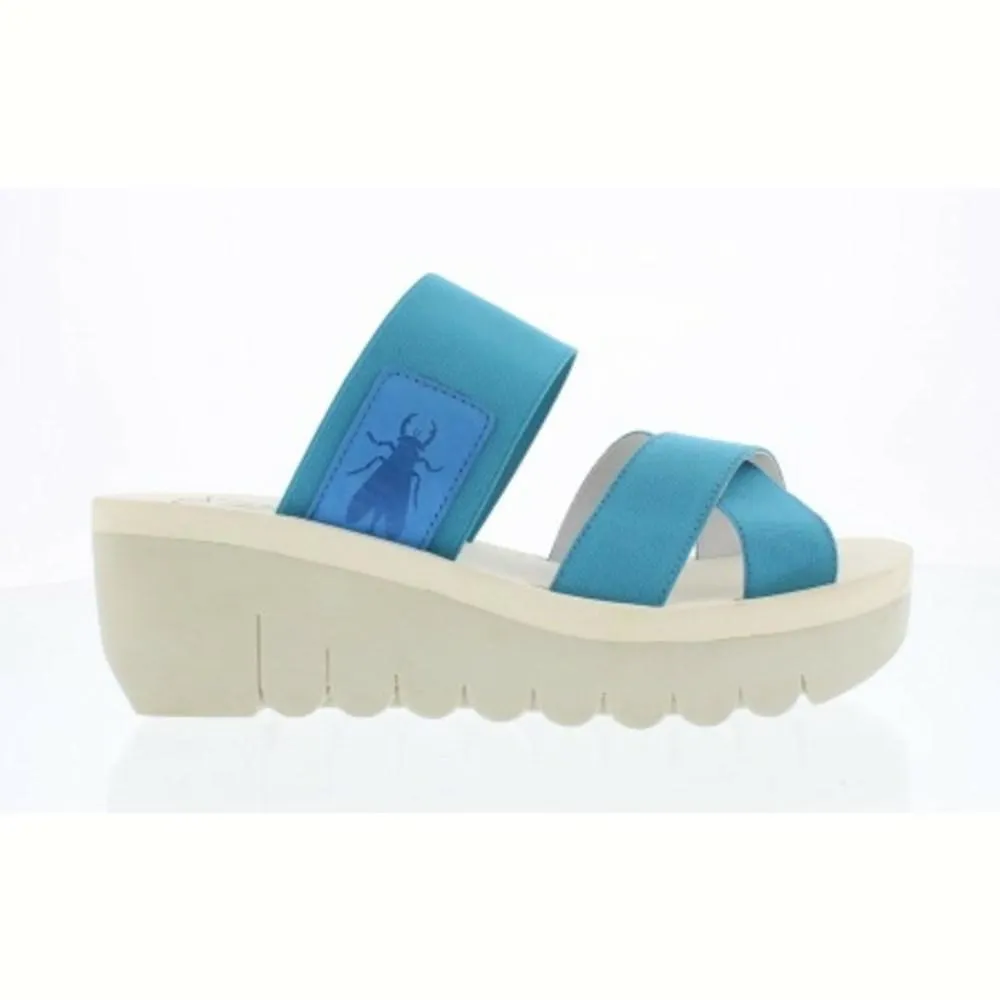 Sandalias Fly London Yabo593fly Feminino Azuis | TCAMFUE-04