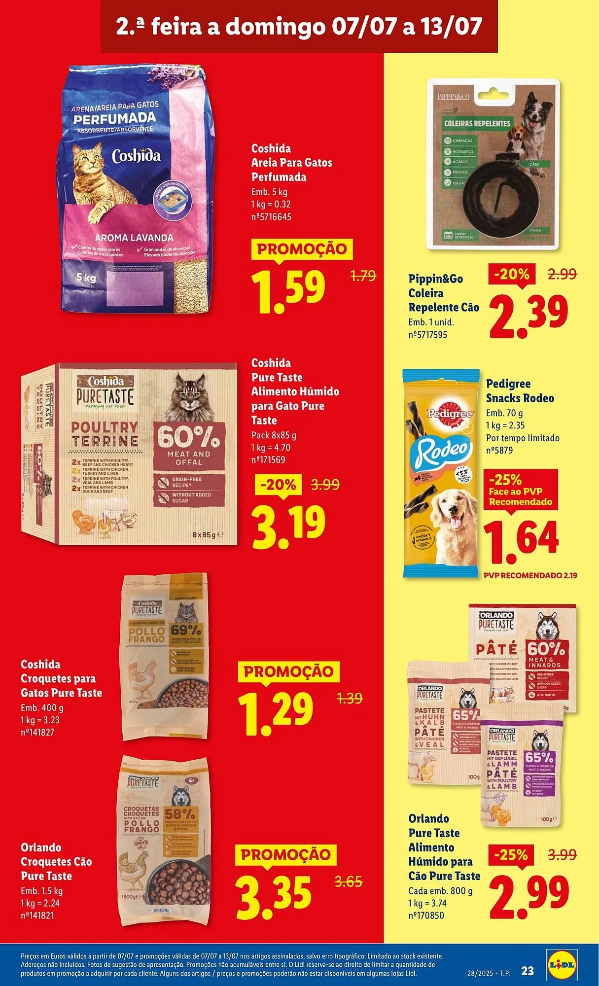 Folheto Folheto Lidl de 7 de julho até 13 de julho 2025 - Pagina 23