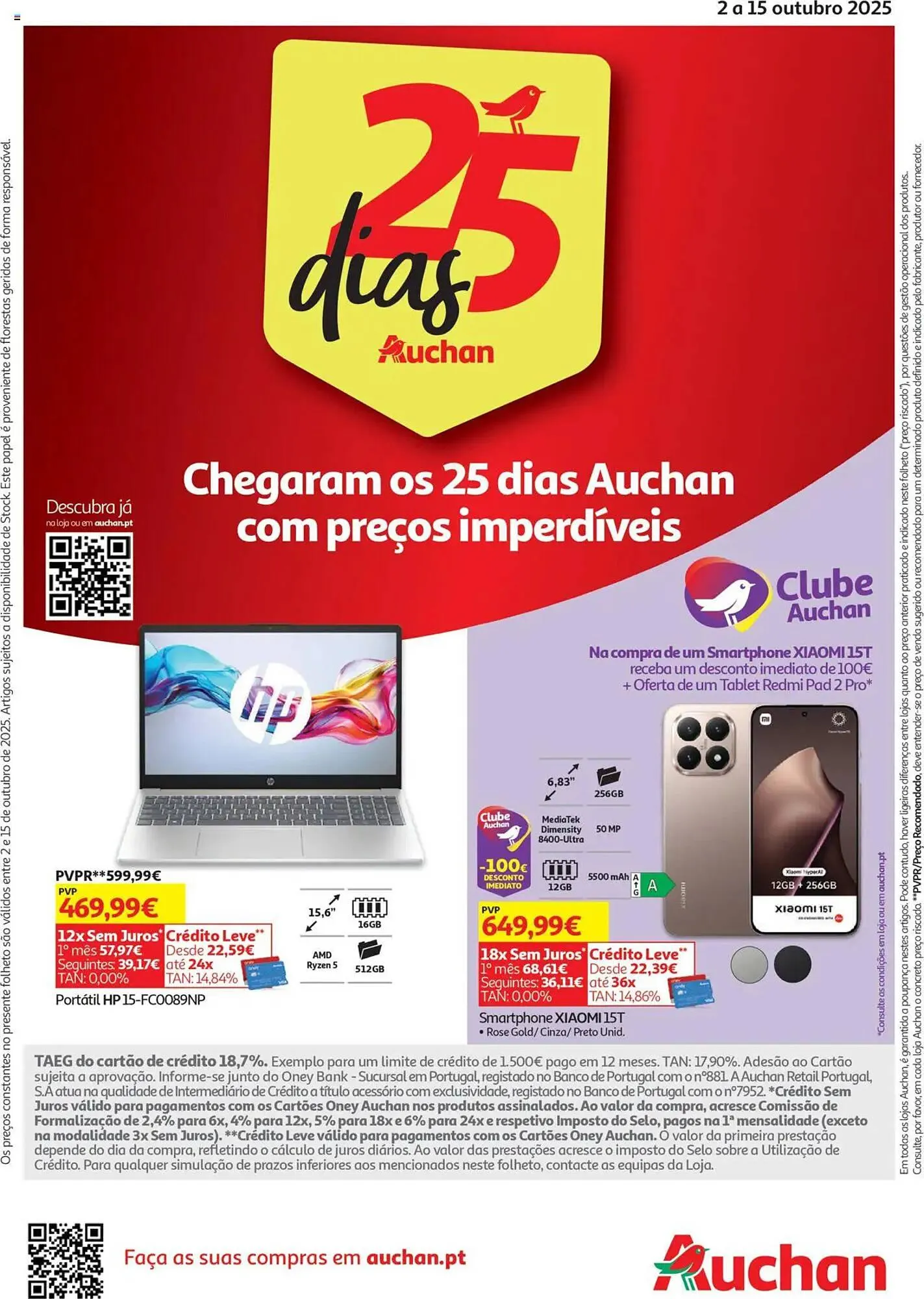 Folheto Folheto Auchan de 2 de outubro até 16 de outubro 2025 - Pagina 12