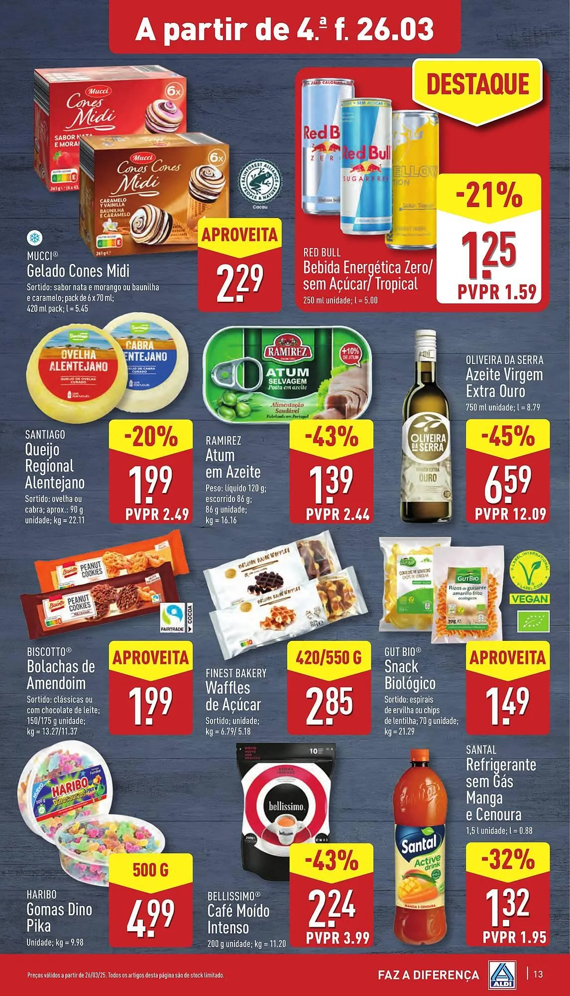 Folheto Folheto ALDI de 26 de março até 1 de abril 2025 - Pagina 13