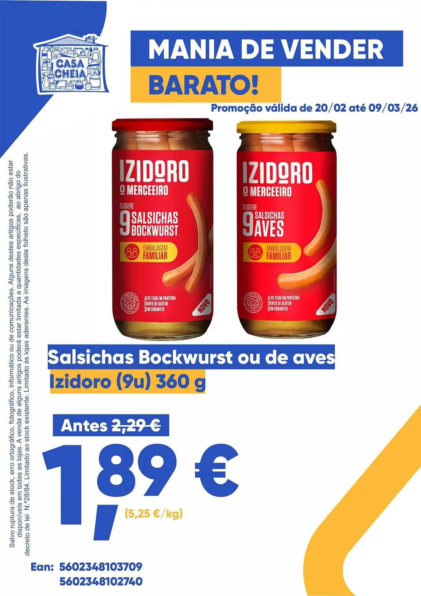 Folheto Folheto Casa Cheia de 20 de fevereiro até 23 de março 2026 - Pagina 4