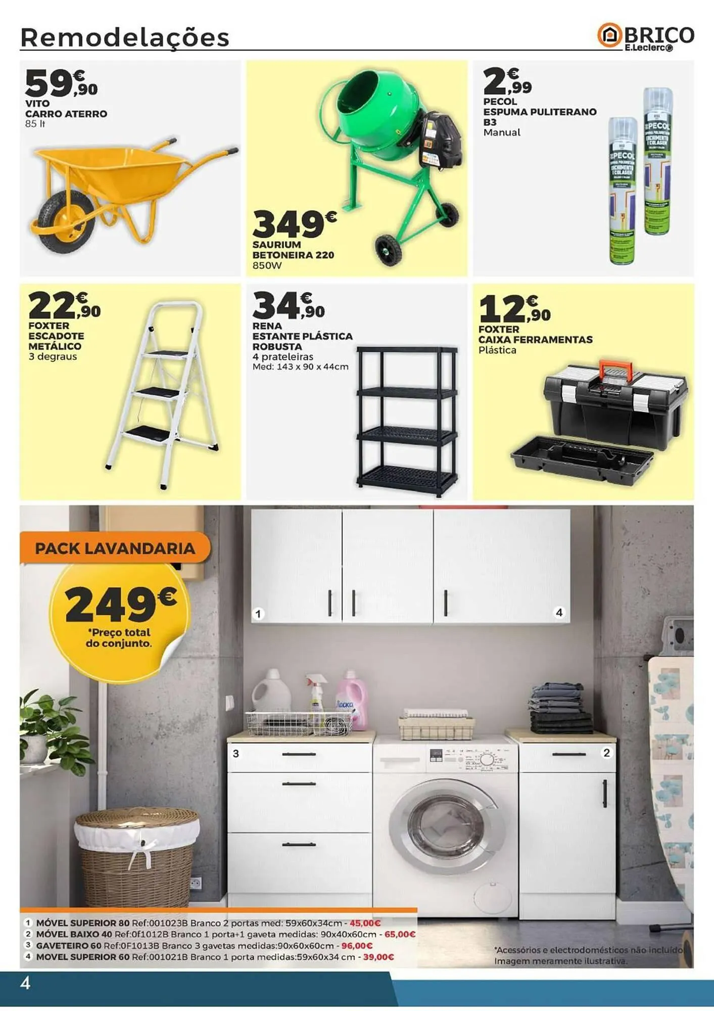 Folheto Folheto E.Leclerc de 31 de março até 20 de abril 2025 - Pagina 4