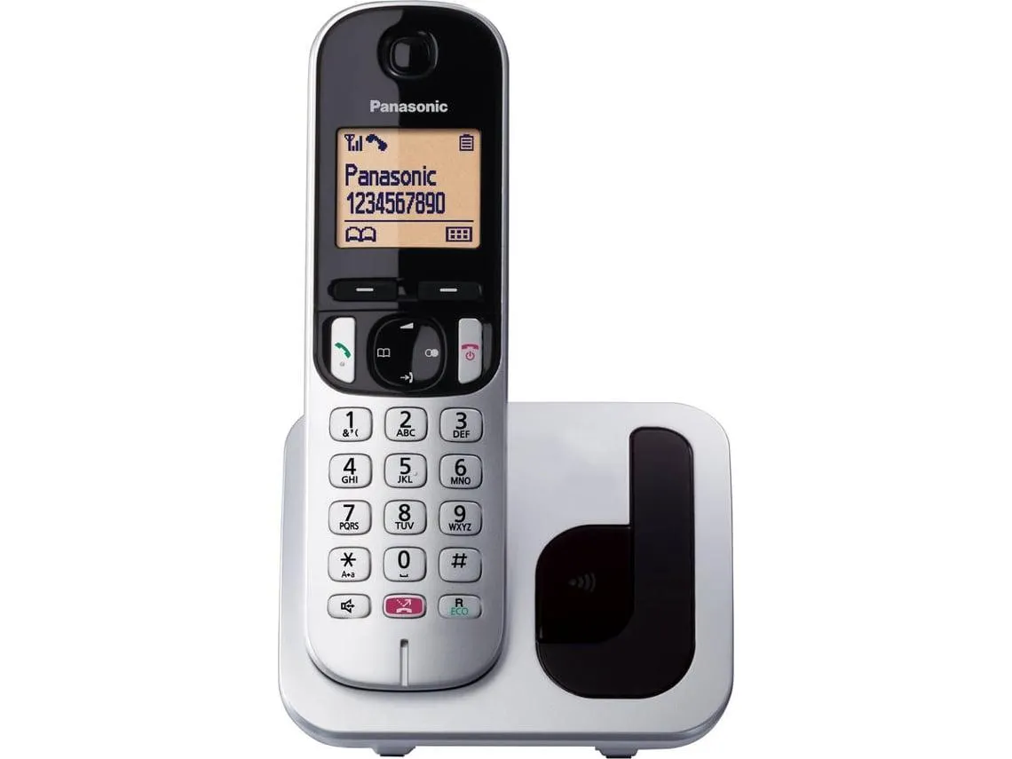 Telefone Fixo PANASONIC TGC250SPS Prata