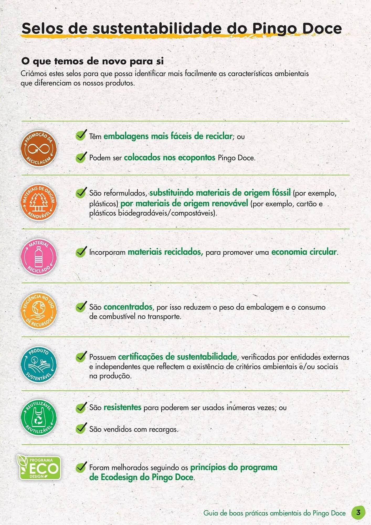 Folheto Folheto Pingo Doce de 21 de agosto até 31 de maio 2025 - Pagina 3