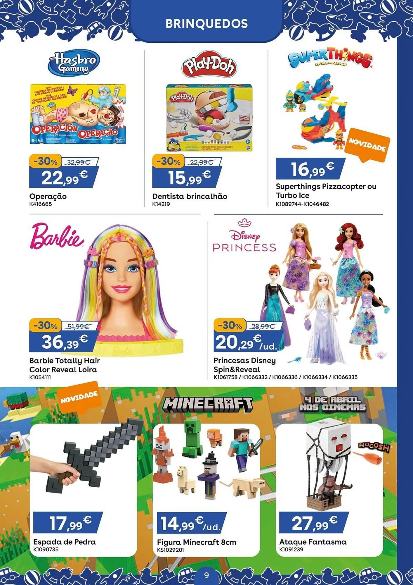 Folheto Folheto Toys R Us de 1 de abril até 14 de abril 2025 - Pagina 9