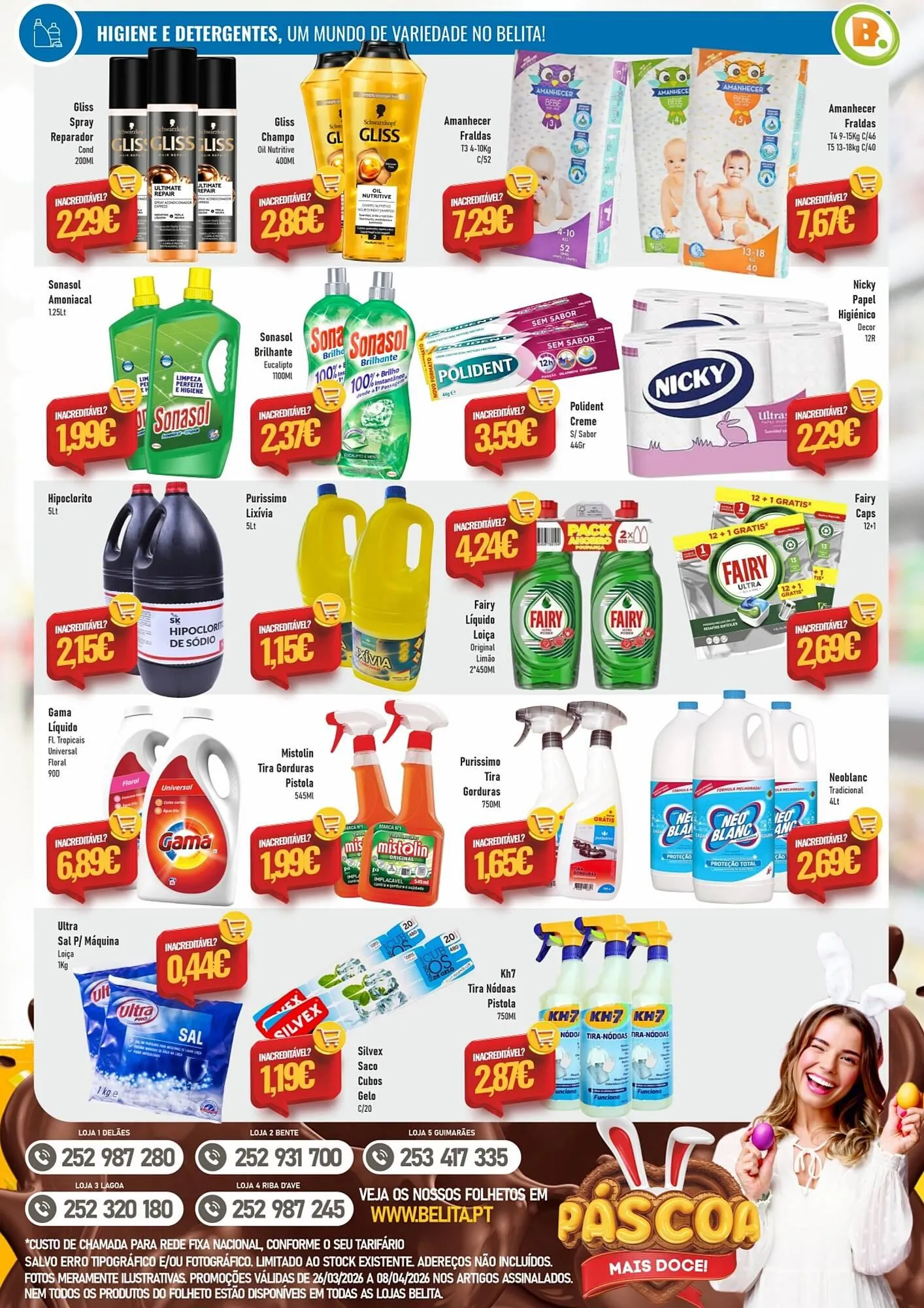 Folheto Folheto Belita de 26 de março até 8 de abril 2026 - Pagina 8