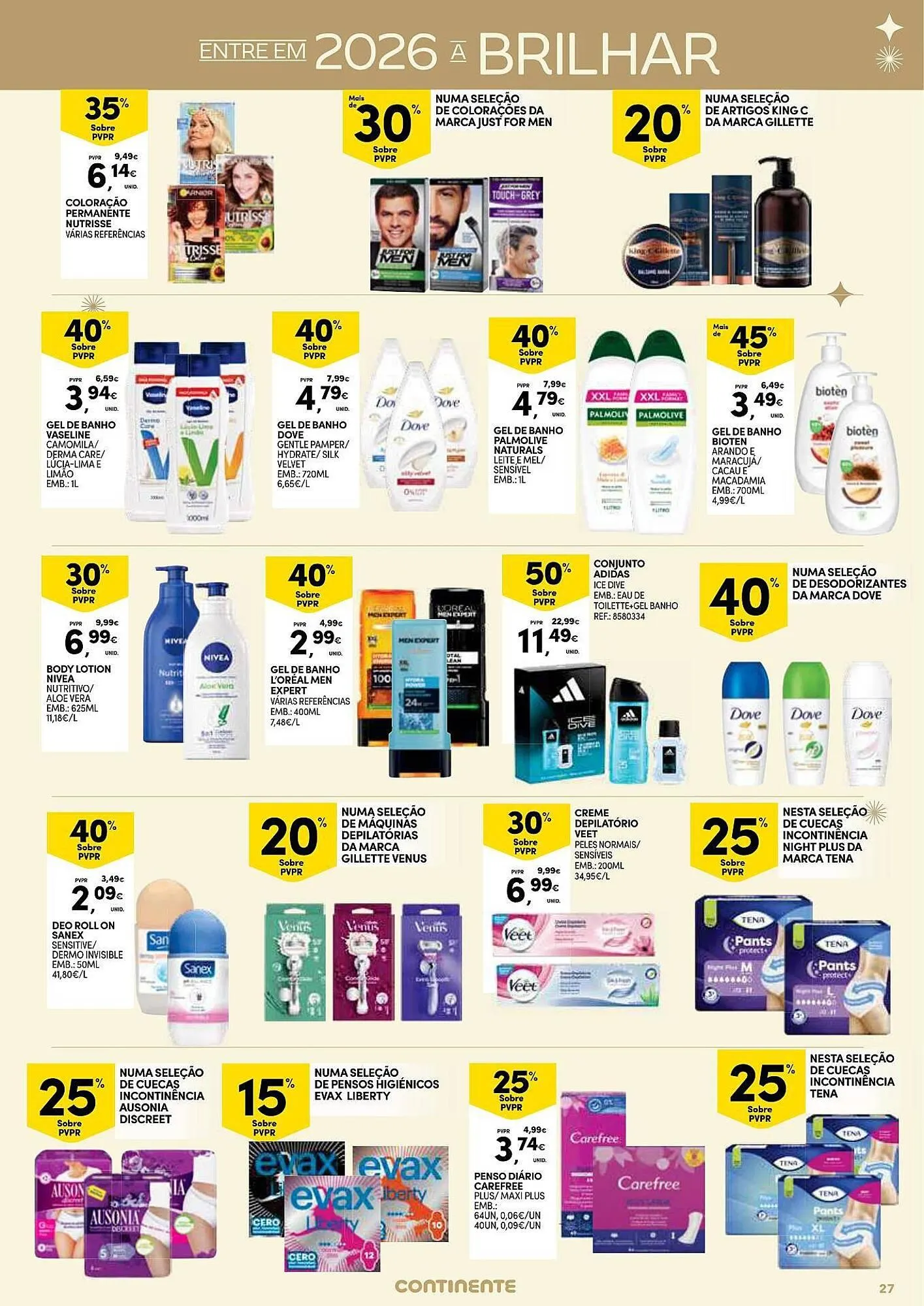 Folheto Folheto Continente de 26 de dezembro até 31 de dezembro 2025 - Pagina 27