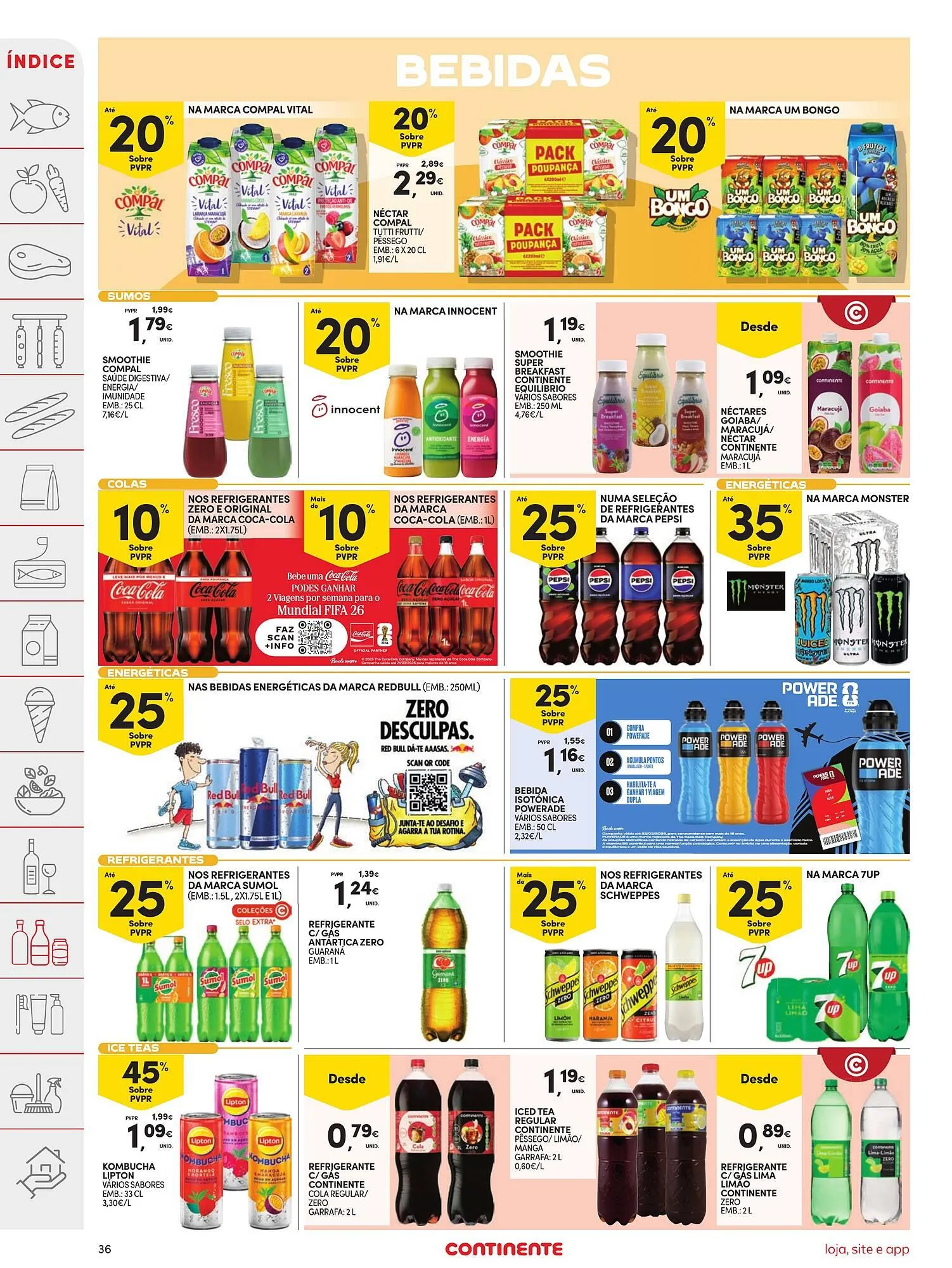 Folheto Folheto Continente de 3 de fevereiro até 9 de fevereiro 2026 - Pagina 36