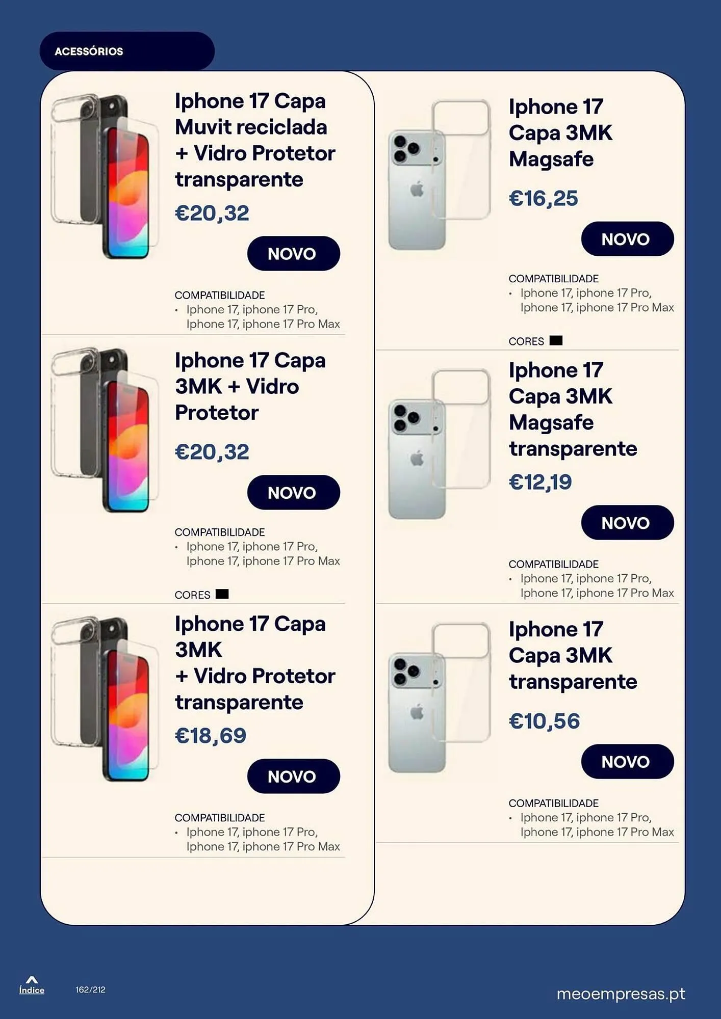 Folheto Catálogo MEO de 20 de outubro até 31 de dezembro 2025 - Pagina 162