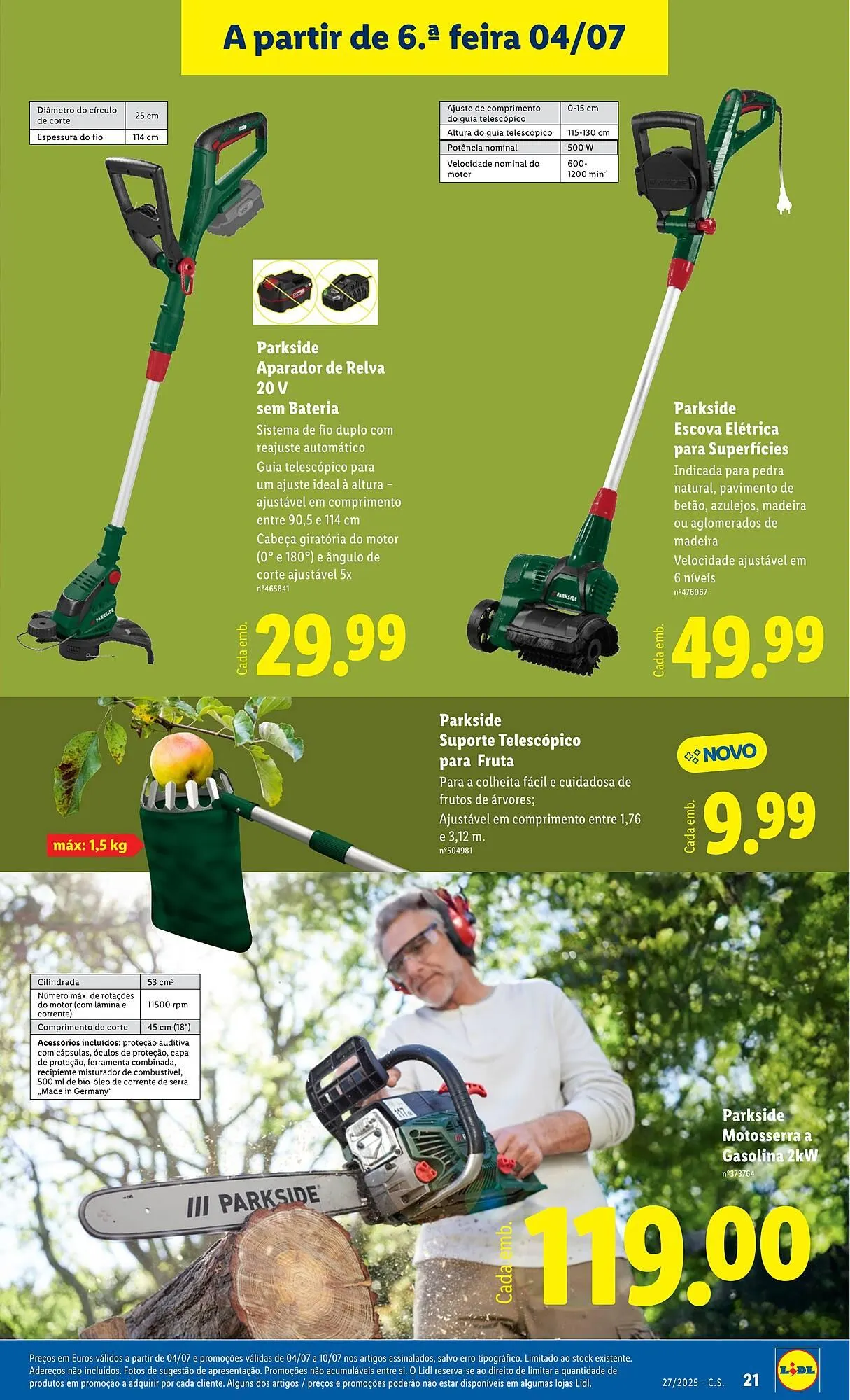 Folheto Folheto Lidl de 30 de junho até 7 de julho 2025 - Pagina 21