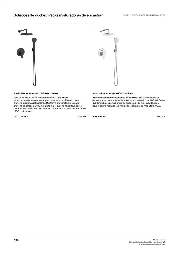 Folheto Soluções de Banho de 6 de janeiro até 31 de dezembro 2025 - Pagina 658