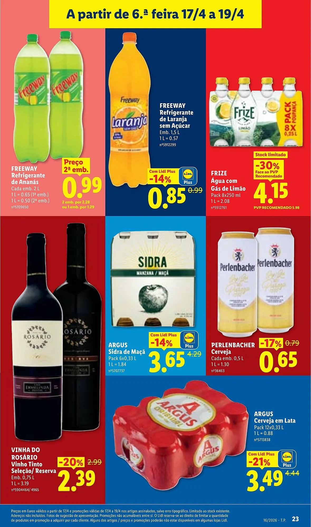 Folheto Folheto Lidl de 13 de abril até 19 de abril 2026 - Pagina 23