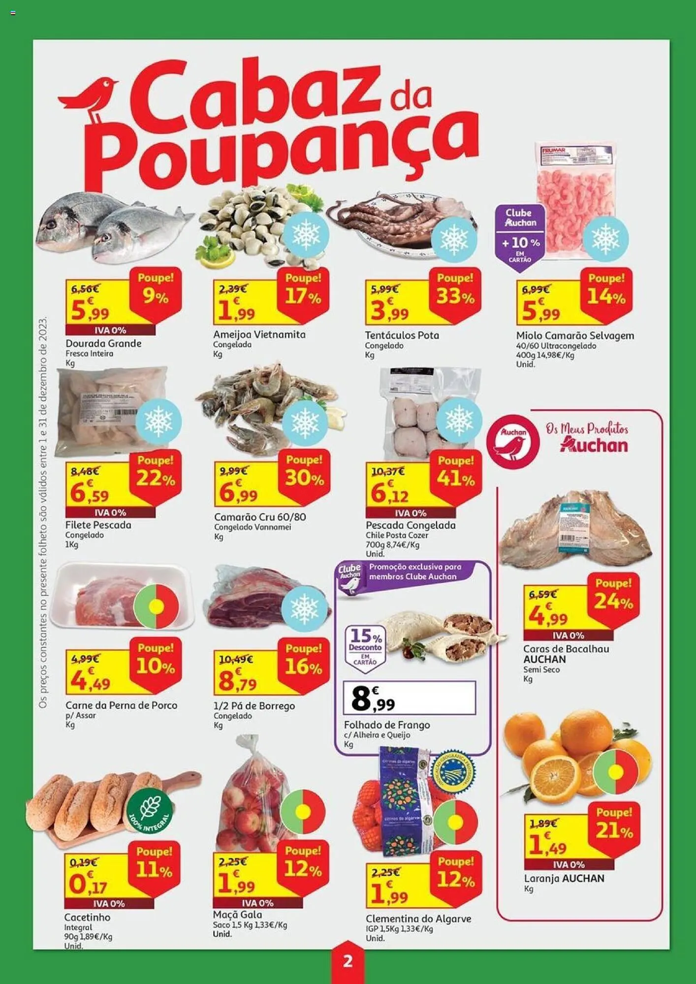 Folheto Folheto Auchan de 1 de dezembro até 31 de dezembro 2023 - Pagina 2