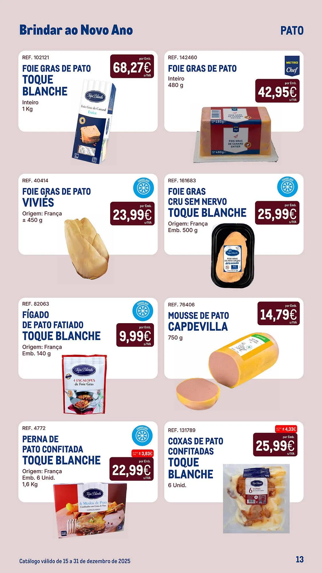 Folheto Catálogo Makro de 15 de dezembro até 31 de dezembro 2025 - Pagina 13