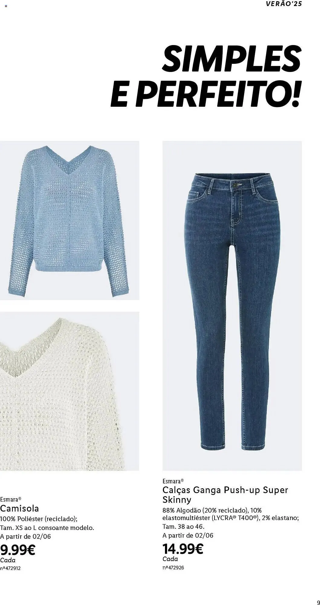 Folheto Folheto Lidl de 2 de junho até 18 de agosto 2025 - Pagina 9