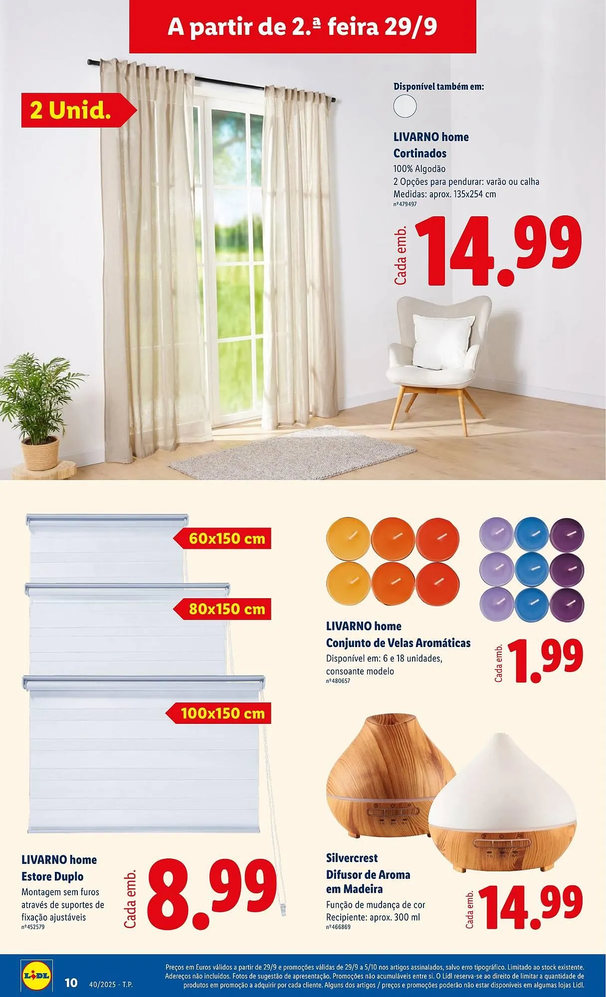 Folheto Folheto Lidl de 29 de setembro até 5 de outubro 2025 - Pagina 10