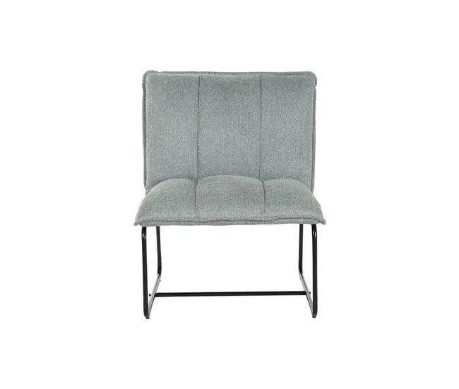 Poltrona Home ESPRIT Preto Verde Metal 66 x 71 x 77 cm