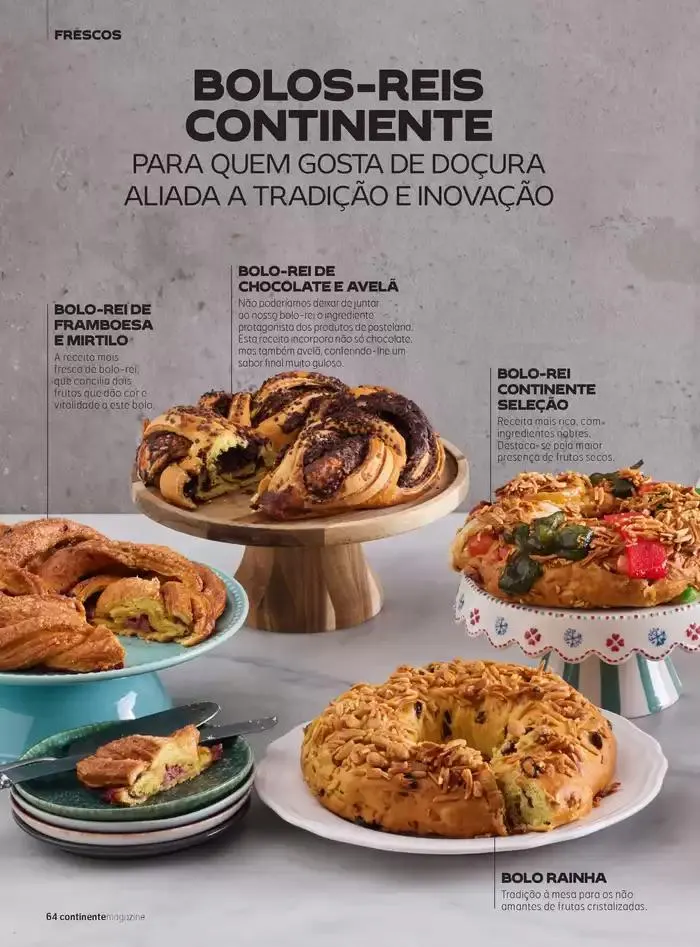 Folheto Continente Magazine: Paixão pela comida de 29 de outubro até 31 de janeiro 2025 - Pagina 26