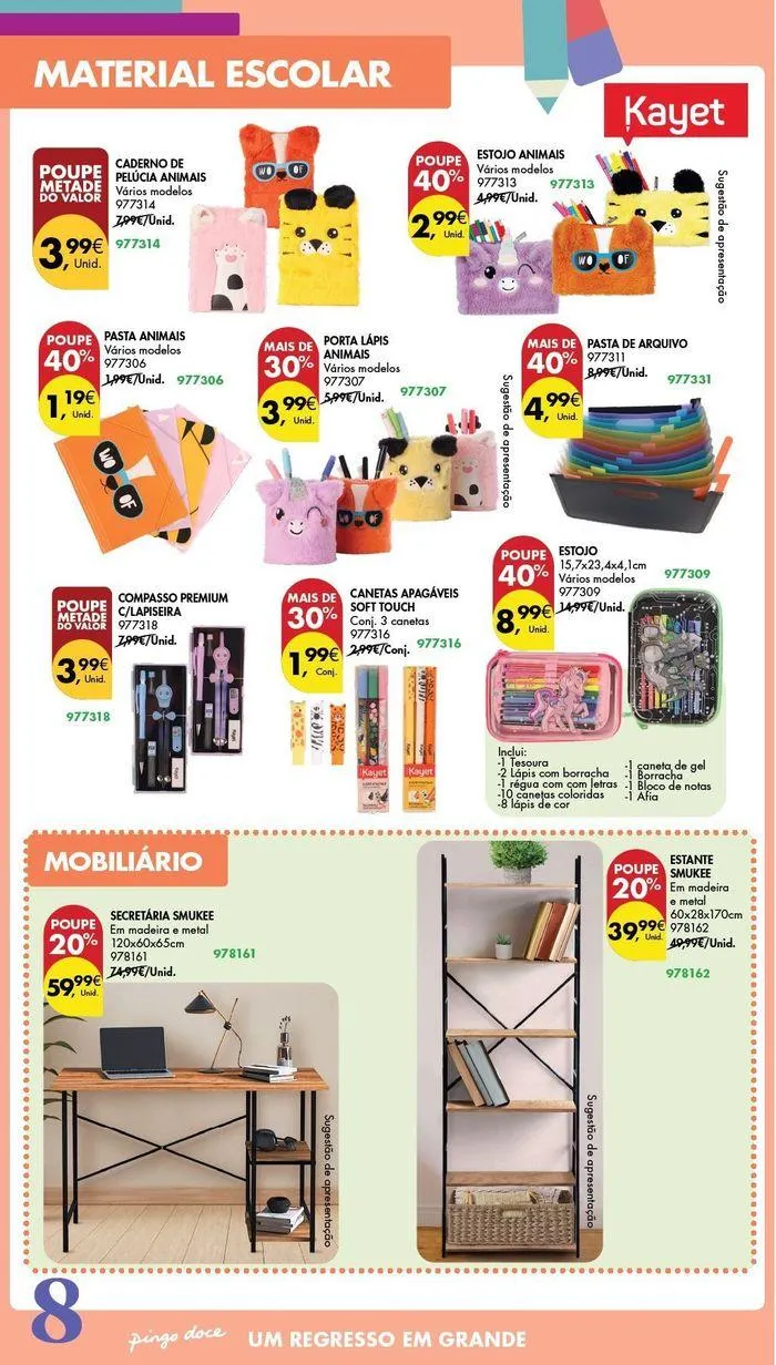 Folheto Folheto Pingo Doce de 6 de agosto até 23 de setembro 2024 - Pagina 22