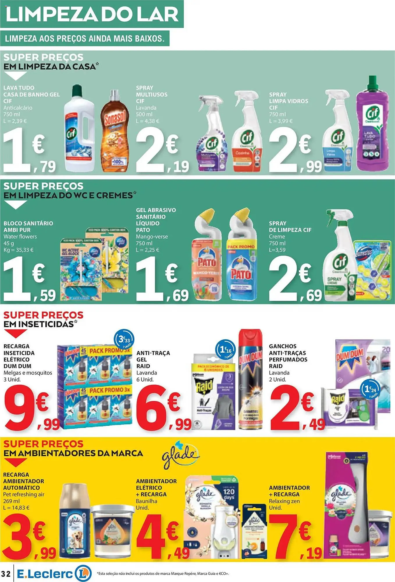 Folheto Folheto E.Leclerc de 5 de março até 12 de março 2026 - Pagina 32