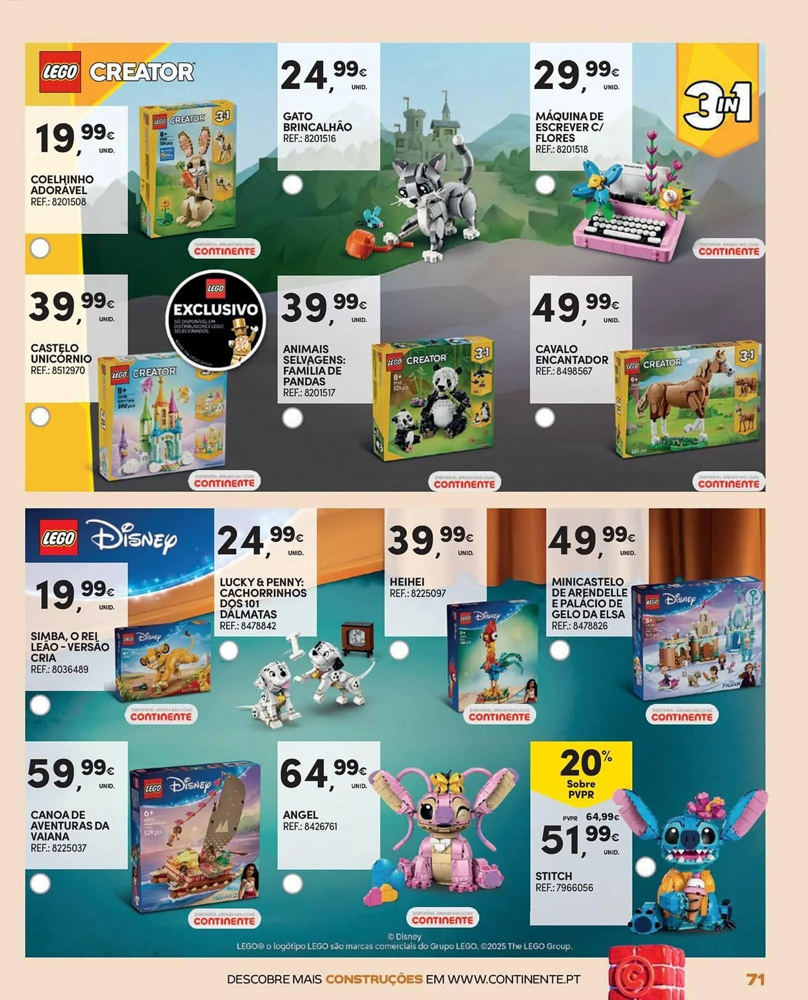 Folheto Folheto Continente de 13 de novembro até 7 de dezembro 2025 - Pagina 71