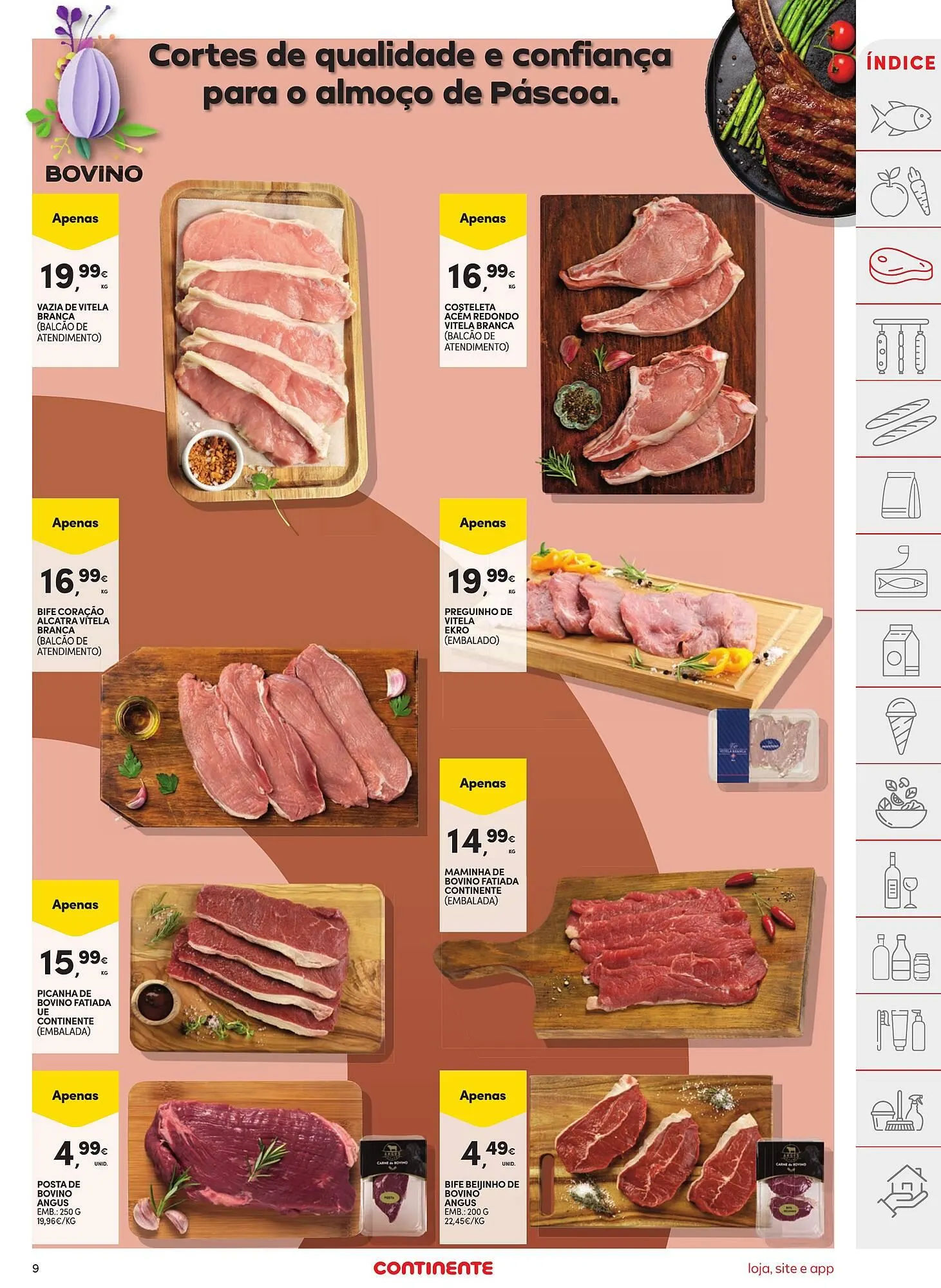 Folheto Folheto Continente de 15 de abril até 21 de abril 2025 - Pagina 9