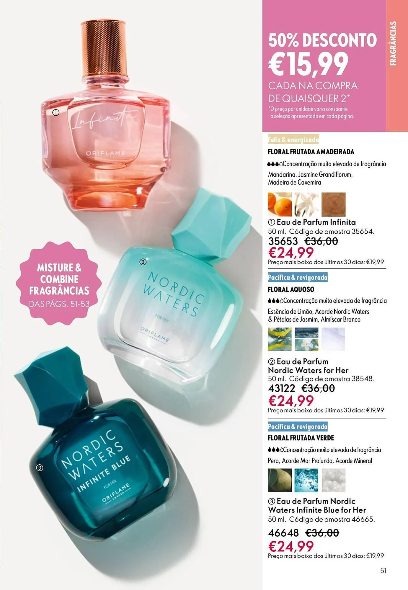 Folheto Catálogo Oriflame de 6 de maio até 26 de maio 2026 - Pagina 51
